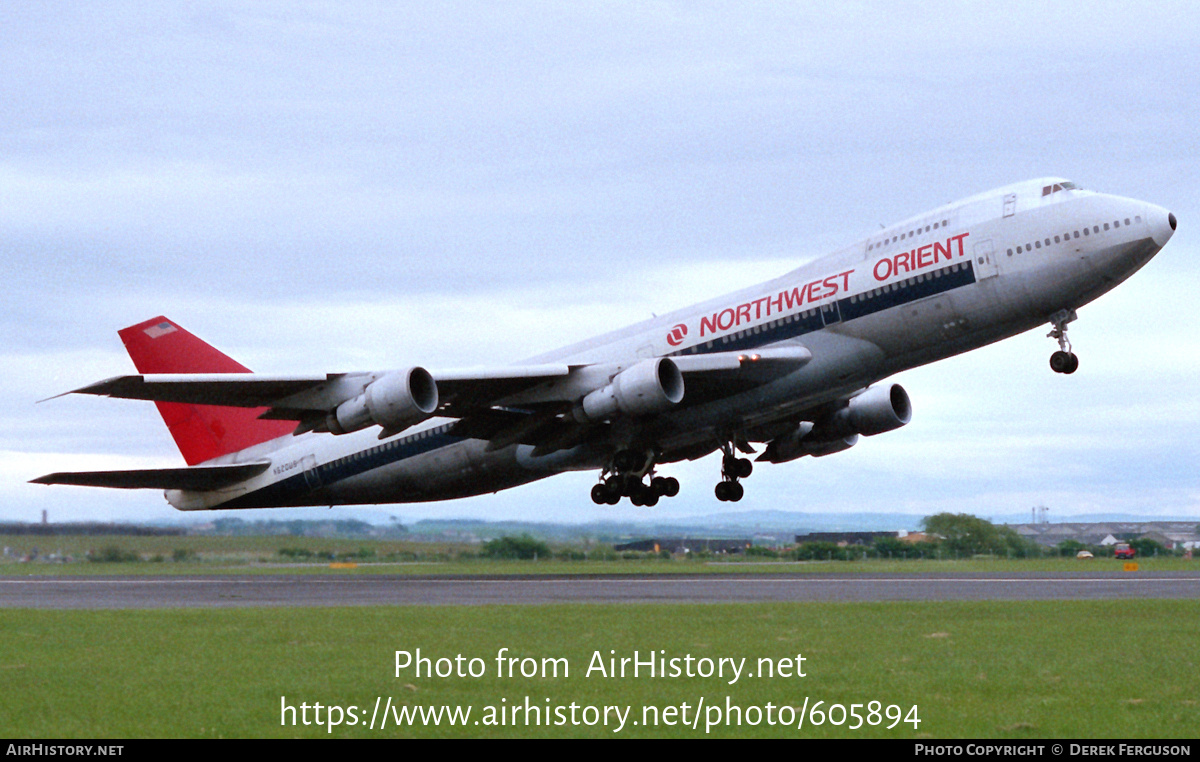 Aircraft Photo of N620US | Boeing 747-135 | Northwest Orient Airlines | AirHistory.net #605894