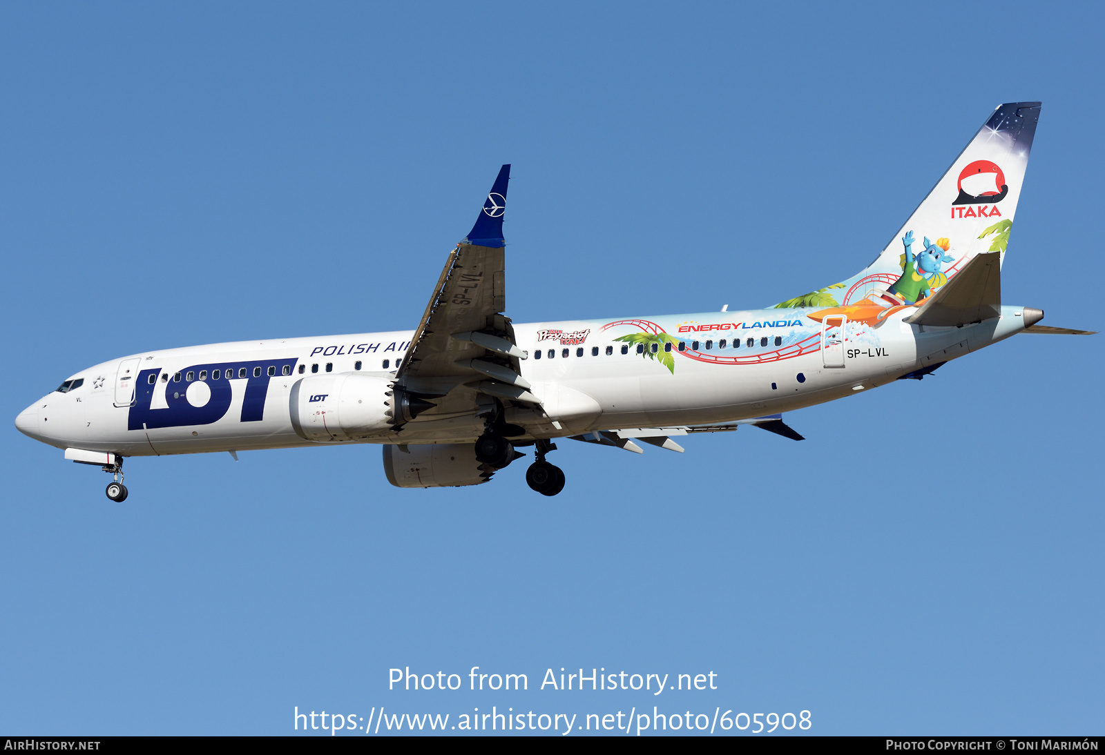 Aircraft Photo of SP-LVL | Boeing 737-8 Max 8 | LOT Polish Airlines - Polskie Linie Lotnicze | AirHistory.net #605908