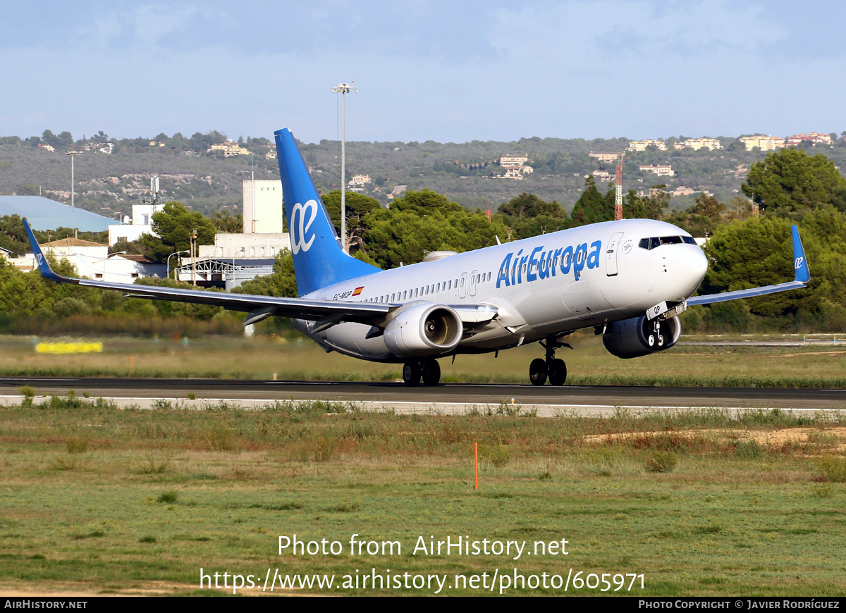 Aircraft Photo of EC-MQP | Boeing 737-800 | Air Europa | AirHistory.net #605971