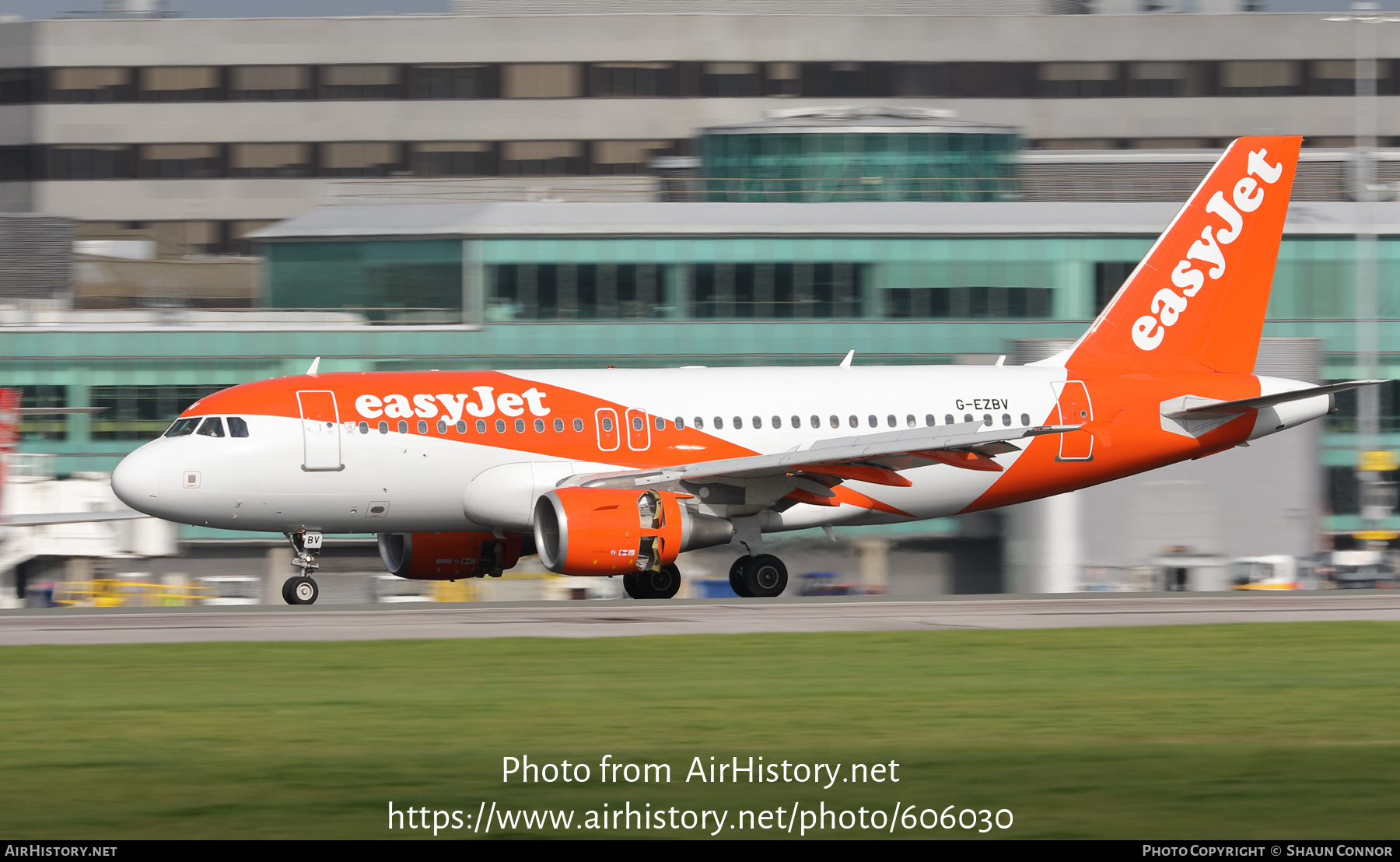 Aircraft Photo of G-EZBV | Airbus A319-111 | EasyJet | AirHistory.net #606030