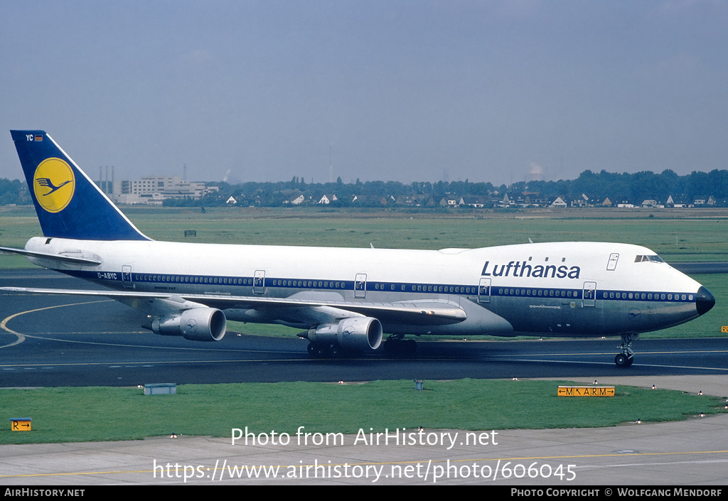 Aircraft Photo of D-ABYC | Boeing 747-130 | Lufthansa | AirHistory.net #606045