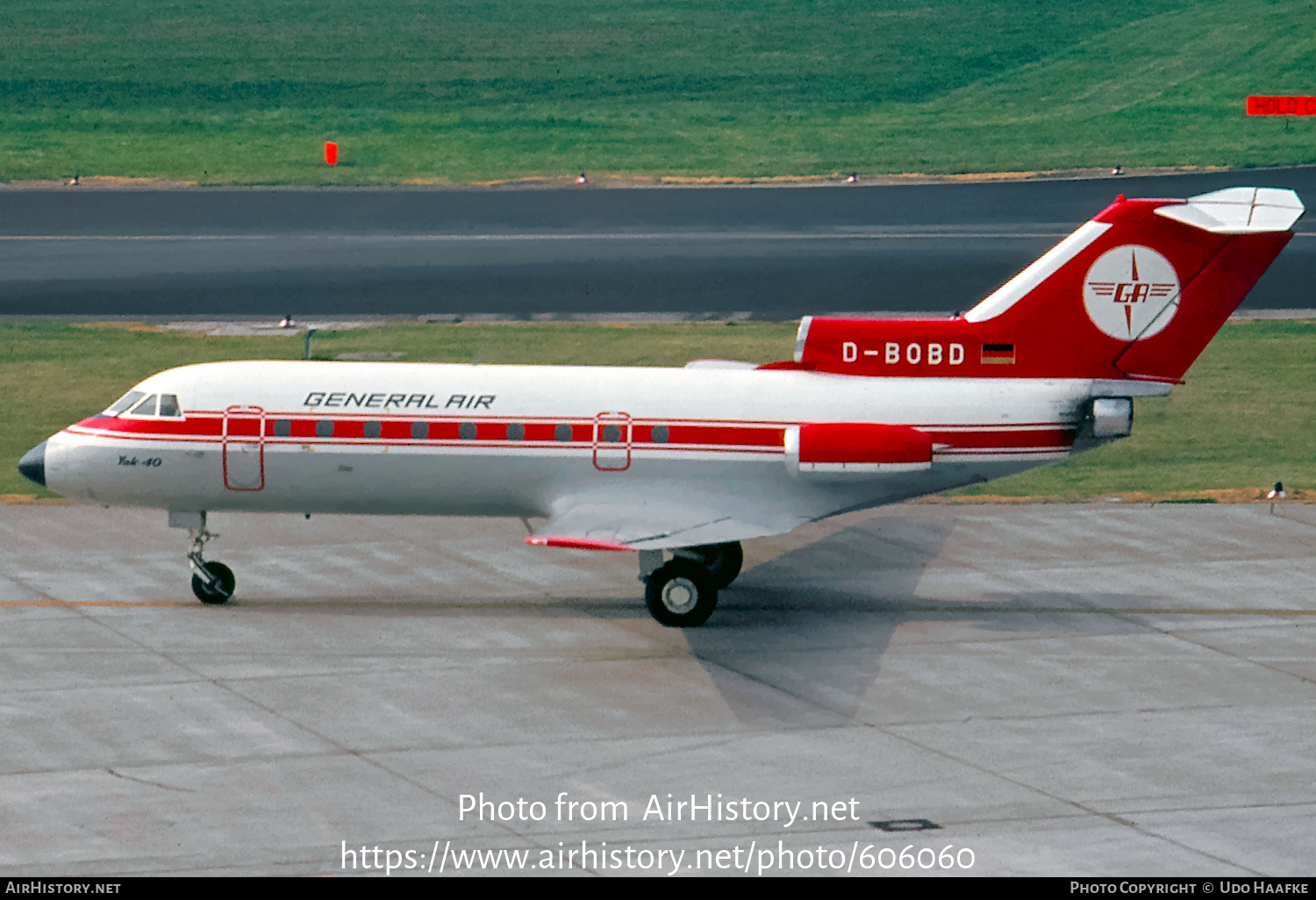 Aircraft Photo of D-BOBD | Yakovlev Yak-40FG | General Air | AirHistory.net #606060