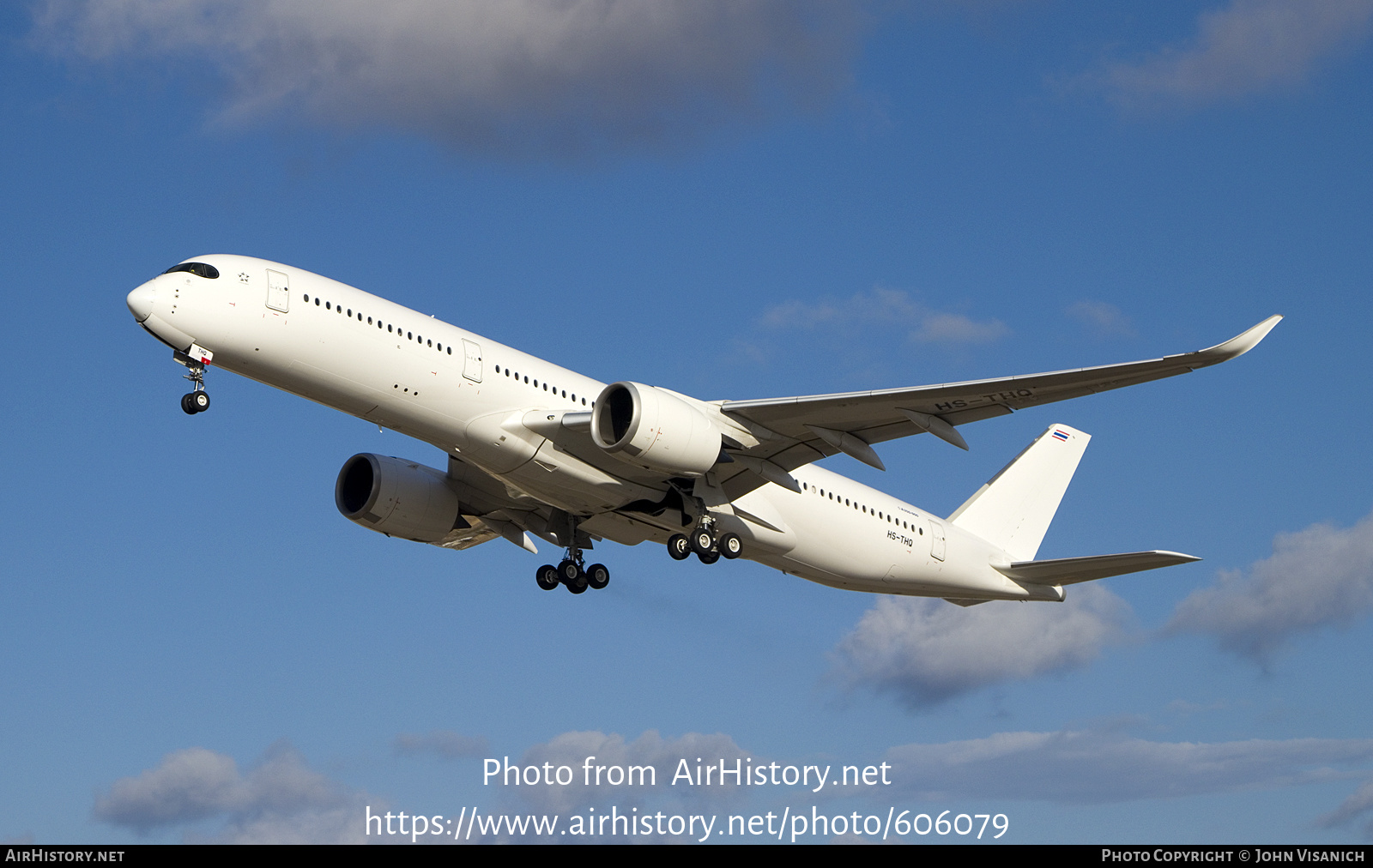 Aircraft Photo of HS-THQ | Airbus A350-941 | AirHistory.net #606079
