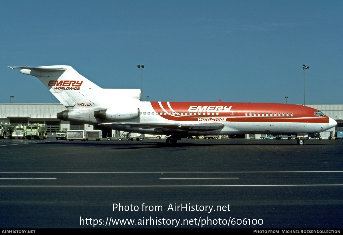 Aircraft Photo of N430EX | Boeing 727-22(C) | Emery Worldwide | AirHistory.net #606100