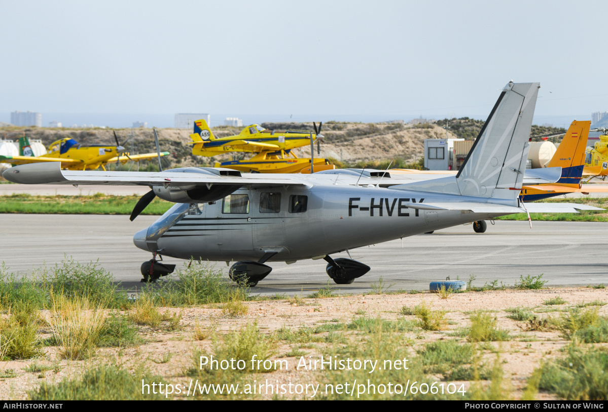 Aircraft Photo of F-HVEY | Partenavia P-68TC | AirHistory.net #606104