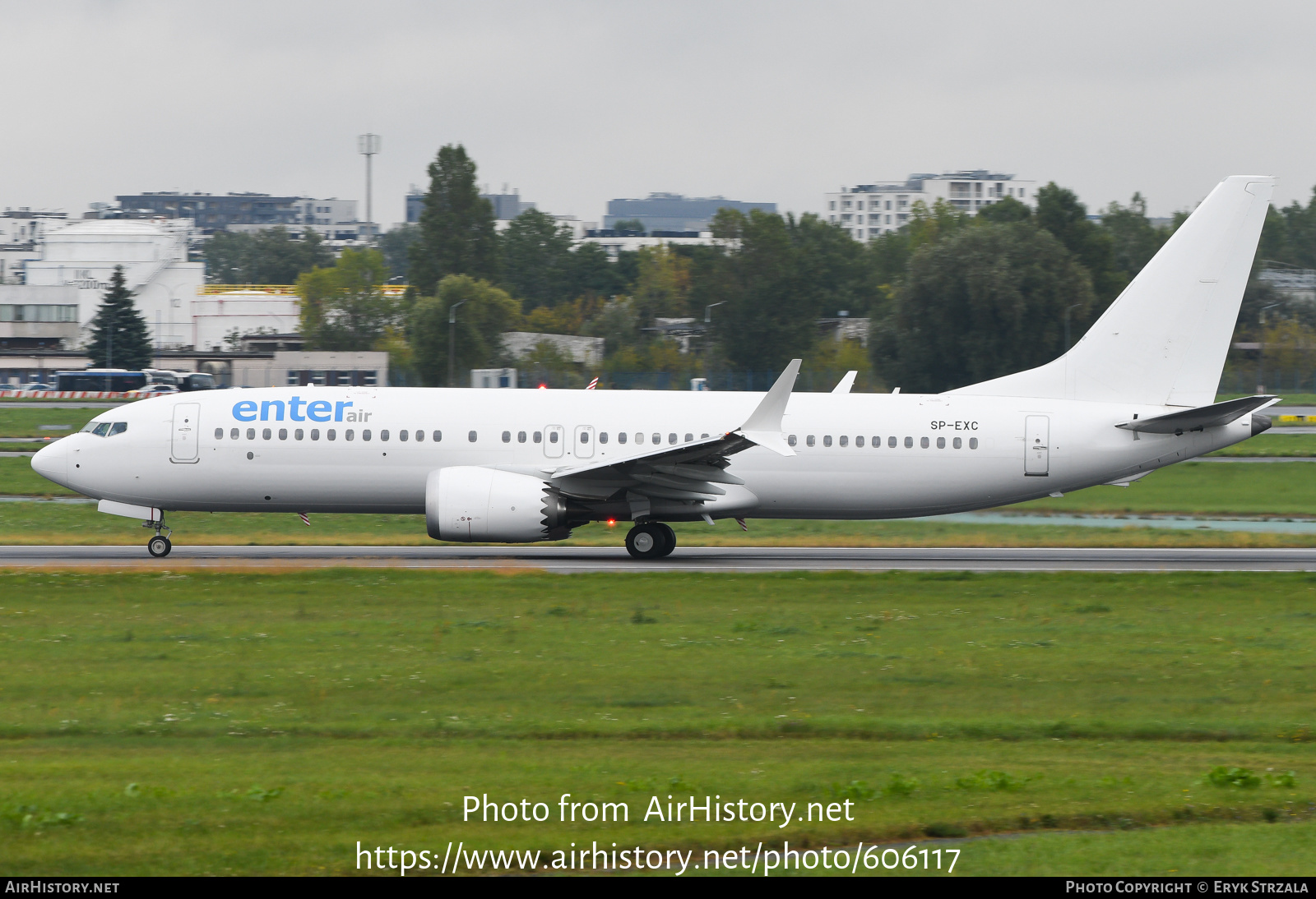 Aircraft Photo of SP-EXC | Boeing 737-8 Max 8 | Enter Air | AirHistory.net #606117