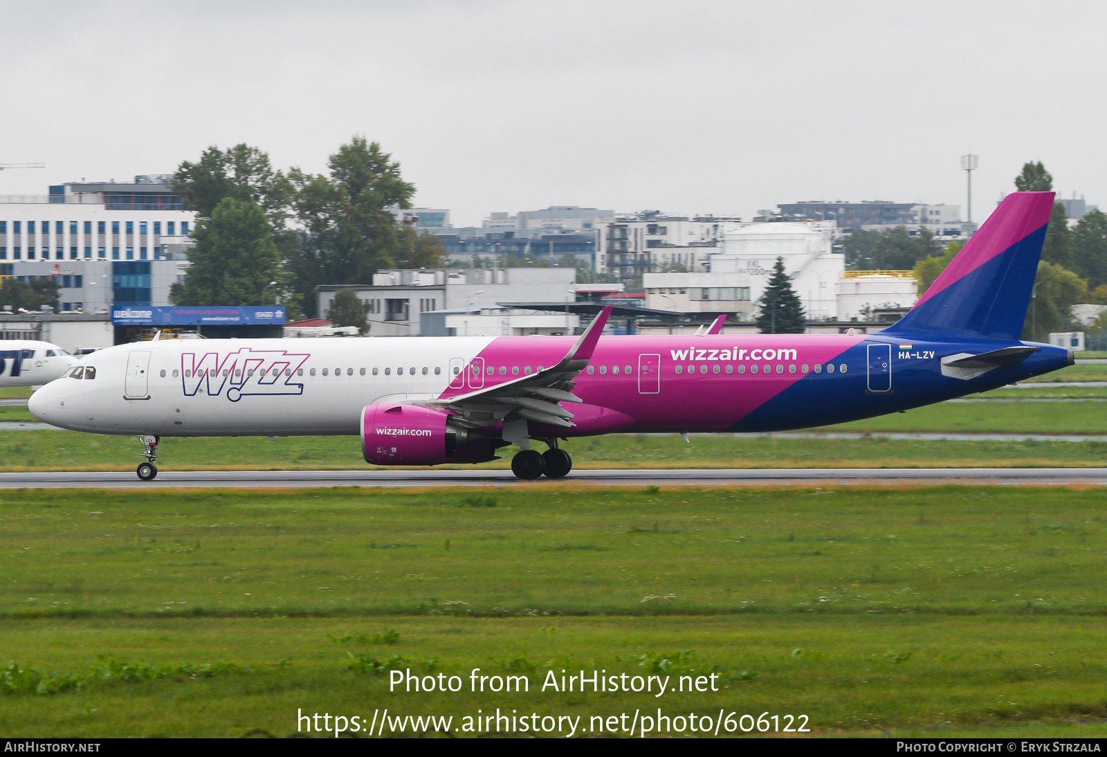 Aircraft Photo of HA-LZV | Airbus A321-271NX | Wizz Air | AirHistory.net #606122