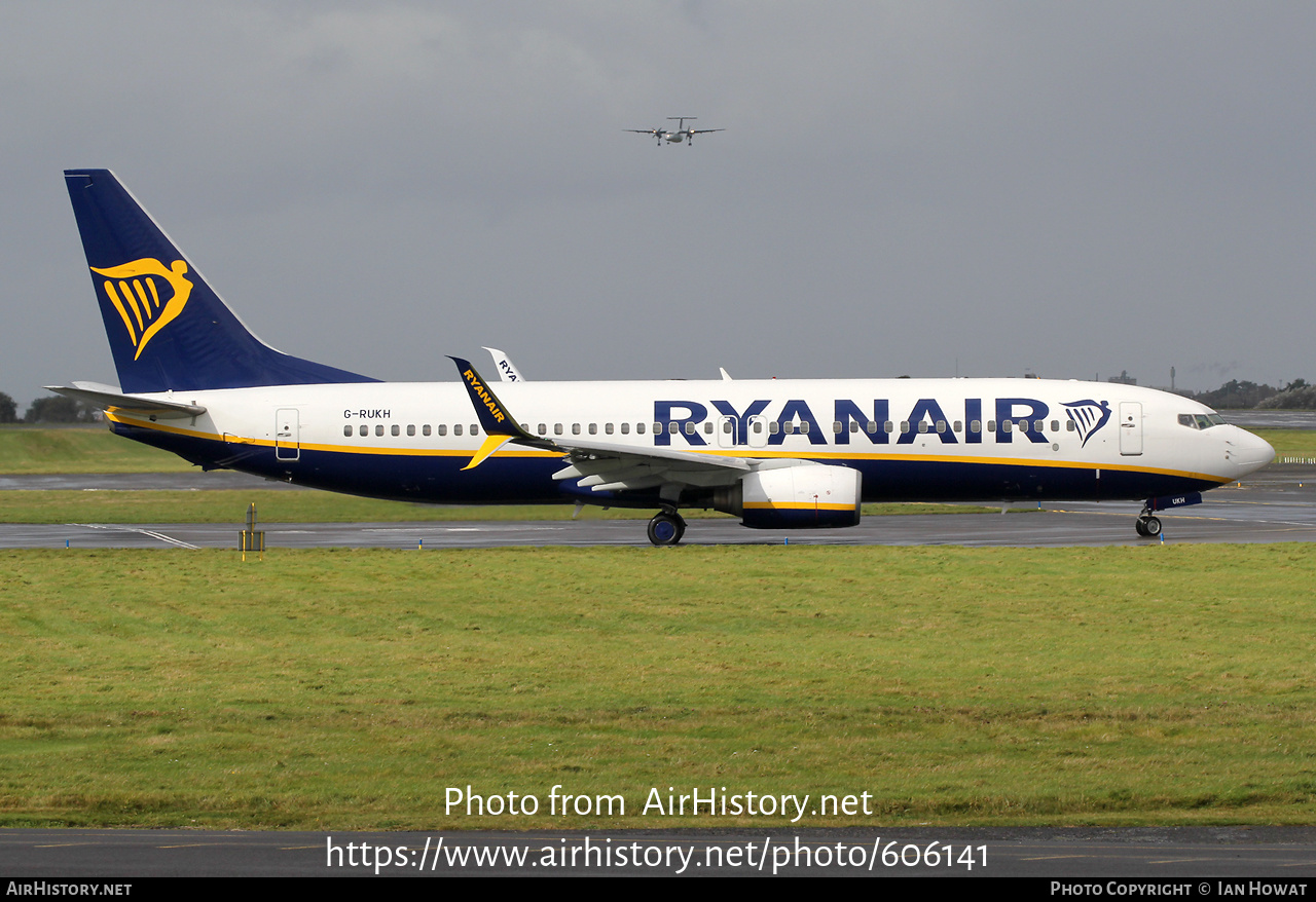 Aircraft Photo of G-RUKH | Boeing 737-8AS | Ryanair | AirHistory.net #606141