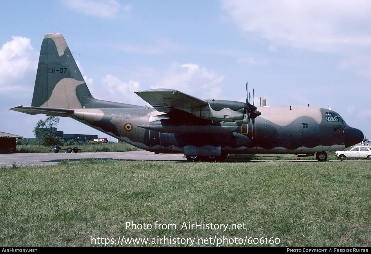 Aircraft Photo of CH-07 | Lockheed C-130H Hercules | Belgium - Air Force | AirHistory.net #606160