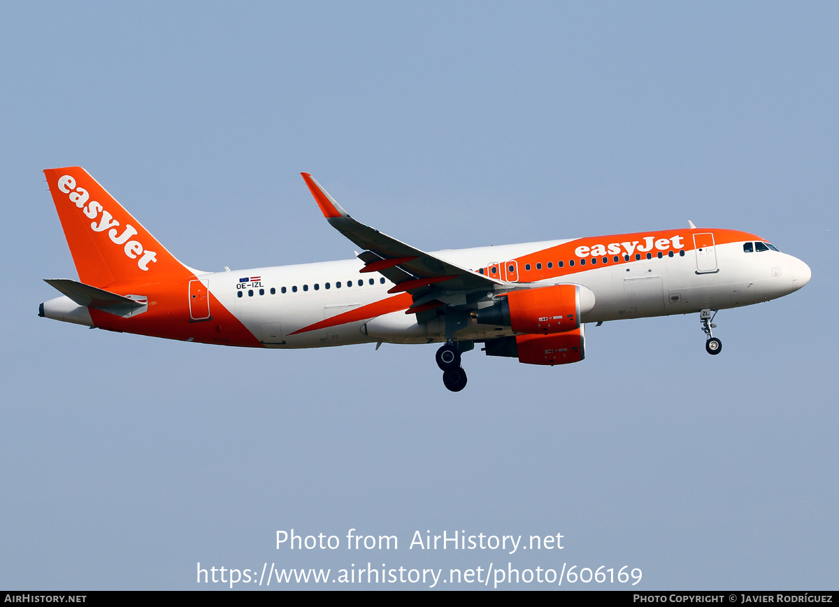 Aircraft Photo of OE-IZL | Airbus A320-214 | EasyJet | AirHistory.net #606169