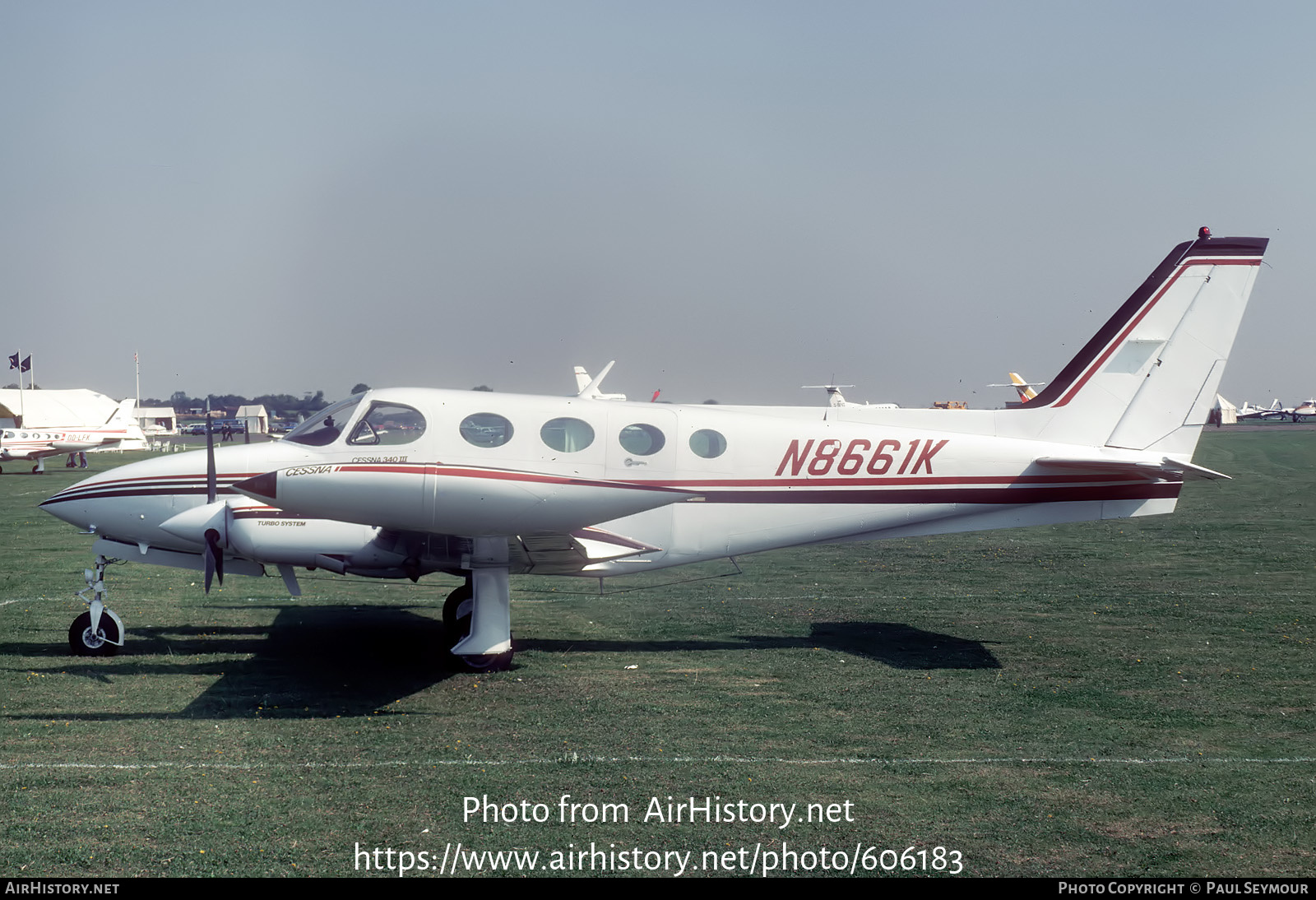 Aircraft Photo of N8661K | Cessna 340A III | AirHistory.net #606183