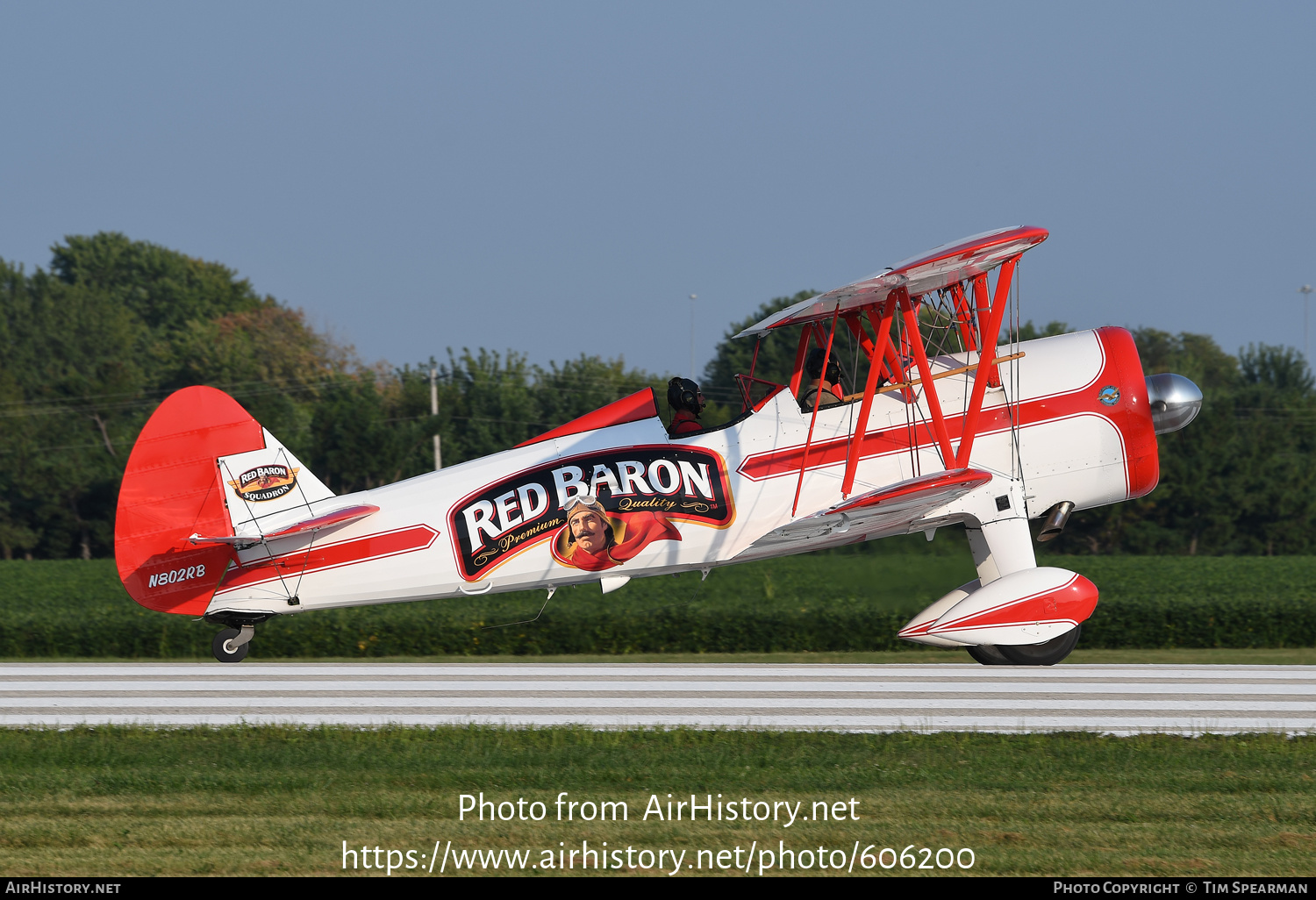 Aircraft Photo of N802RB | Stearman N2S-5 Kaydet | AirHistory.net #606200