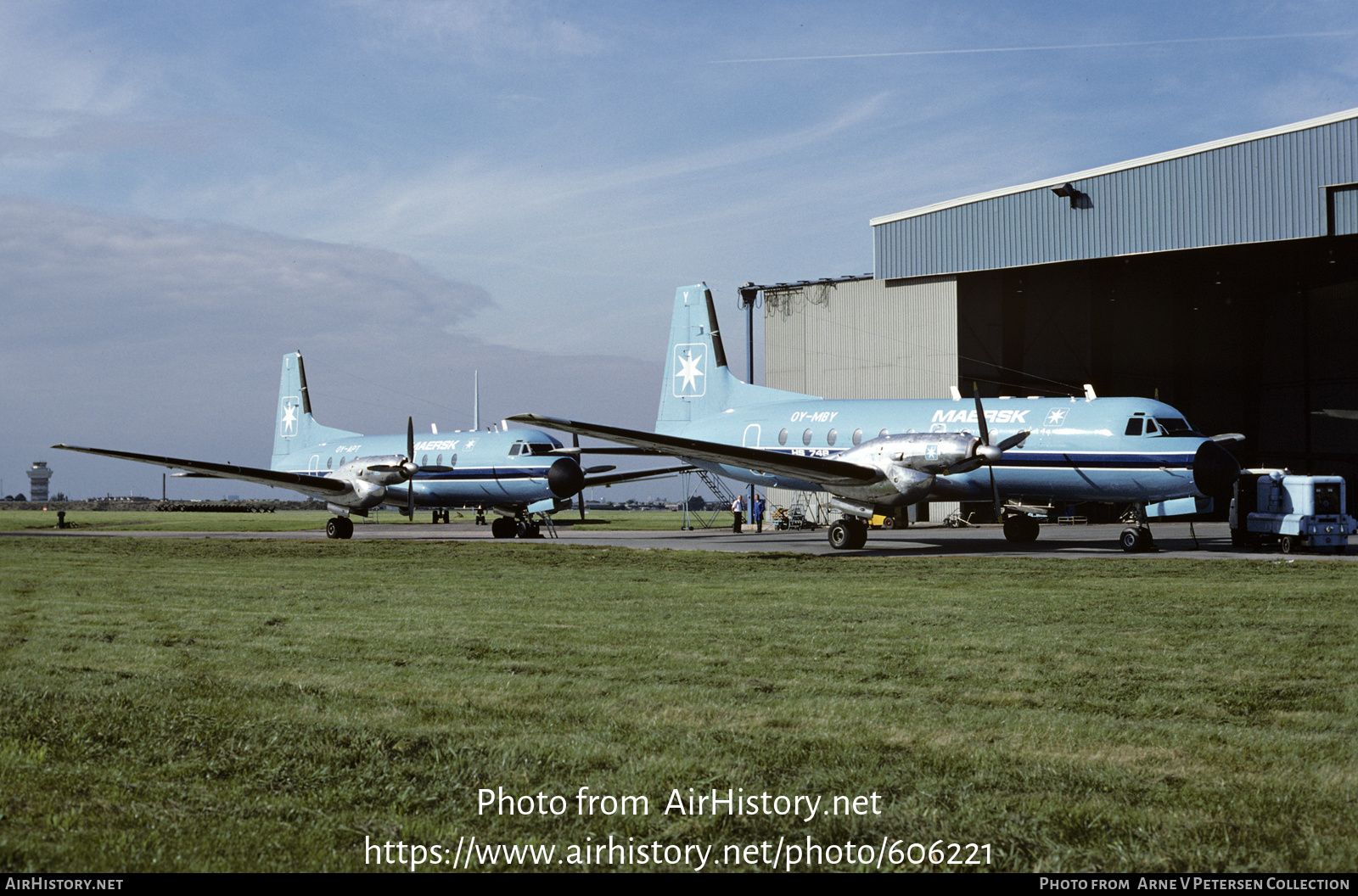 Aircraft Photo of OY-MBY | Hawker Siddeley HS-748 Srs2/234 | Maersk Air | AirHistory.net #606221