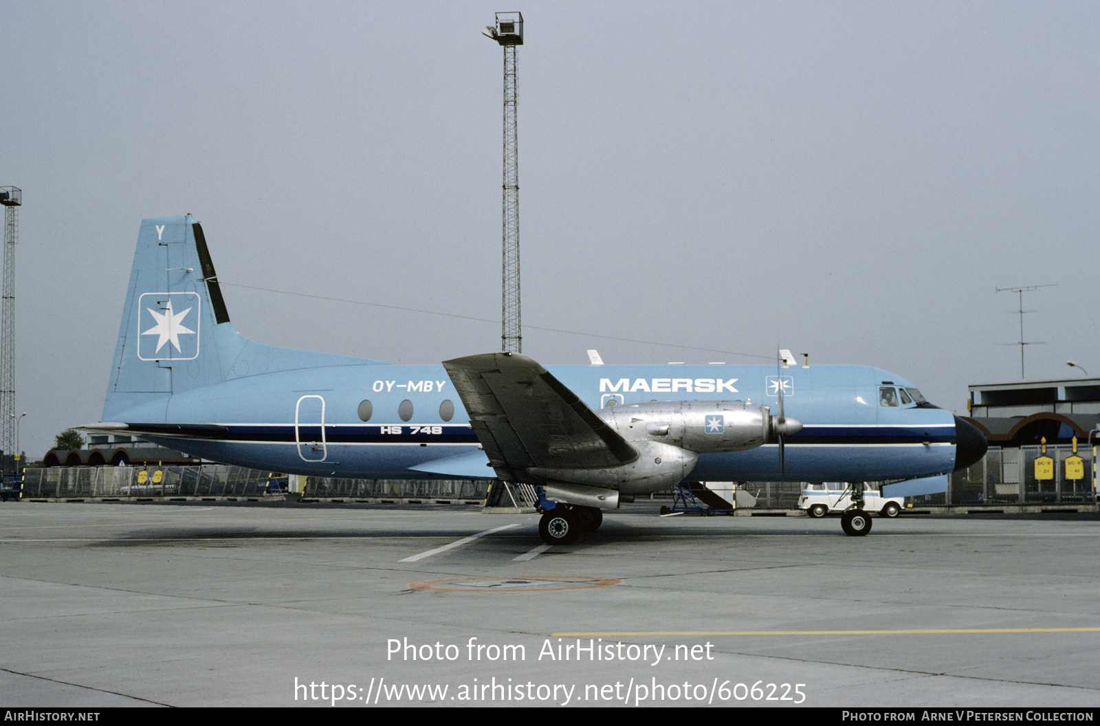 Aircraft Photo of OY-MBY | Hawker Siddeley HS-748 Srs2/234 | Maersk Air | AirHistory.net #606225