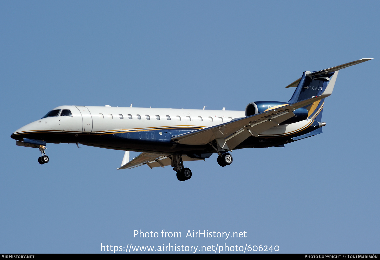 Aircraft Photo of G-WCCI | Embraer Legacy 600 (EMB-135BJ) | AirHistory.net #606240