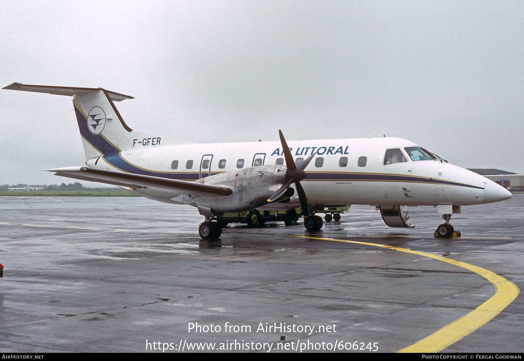 Aircraft Photo of F-GFER | Embraer EMB-120ER Brasilia | Air Littoral | AirHistory.net #606245