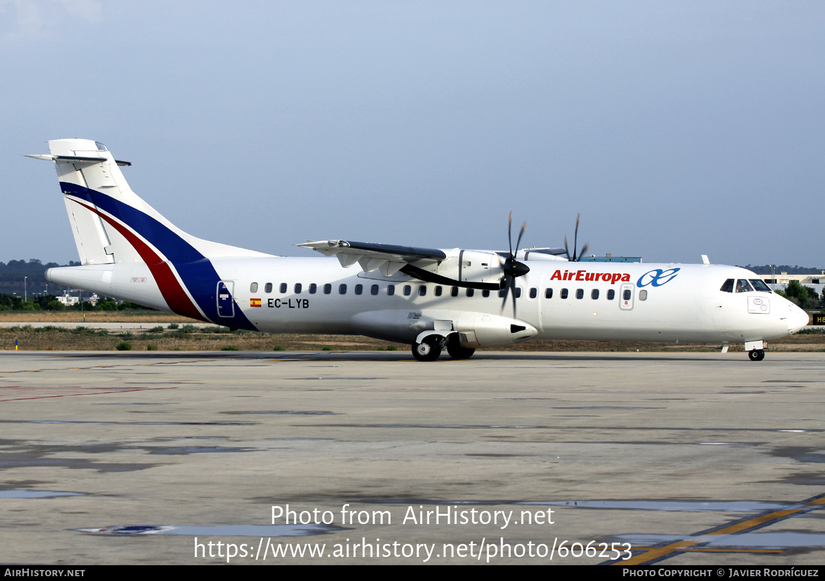 Aircraft Photo of EC-LYB | ATR ATR-72-500 (ATR-72-212A) | Air Europa | AirHistory.net #606253