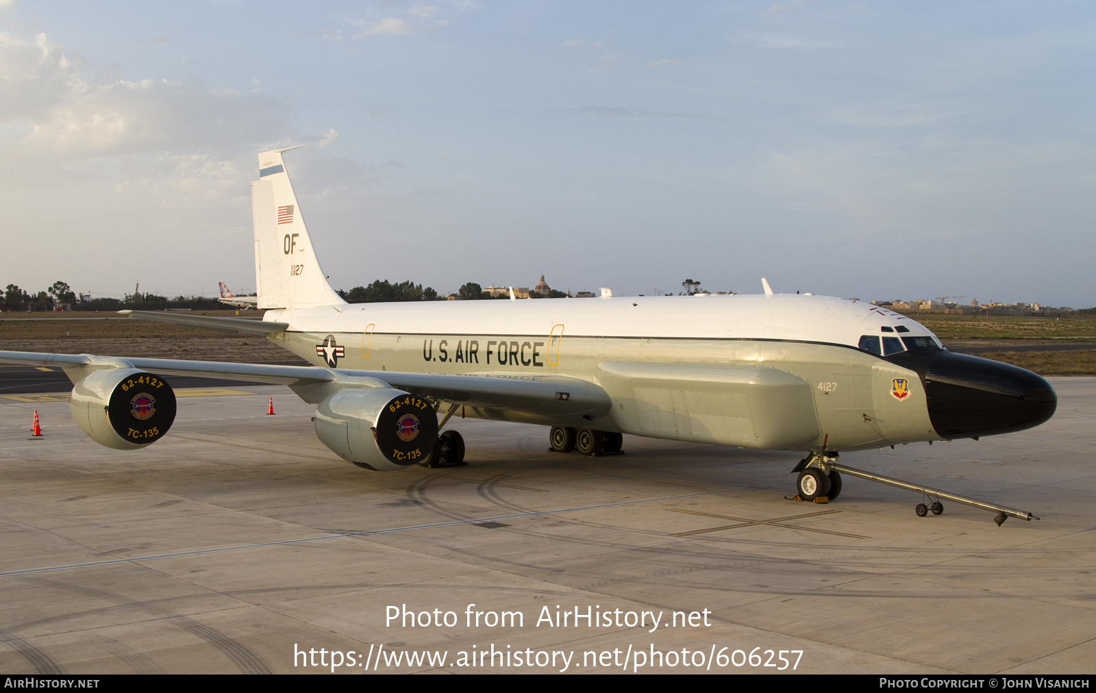 Aircraft Photo of 62-4127 / AF62-127 | Boeing TC-135W | USA - Air Force | AirHistory.net #606257