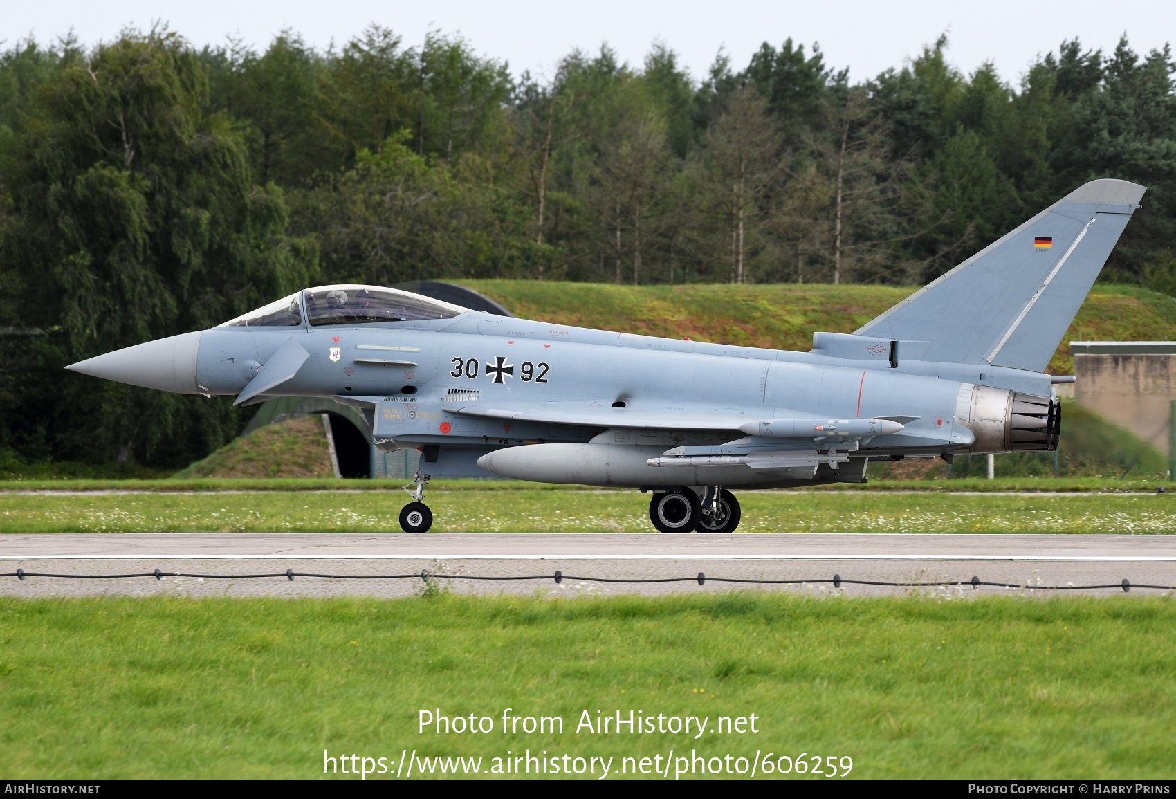 Aircraft Photo of 3092 | Eurofighter EF-2000 Typhoon S | Germany - Air Force | AirHistory.net #606259