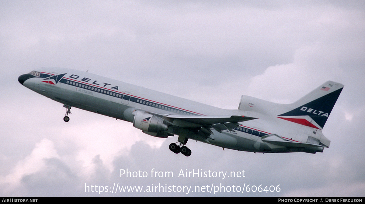 Aircraft Photo of N760DH | Lockheed L-1011-385-3 TriStar 500 | Delta Air Lines | AirHistory.net #606406