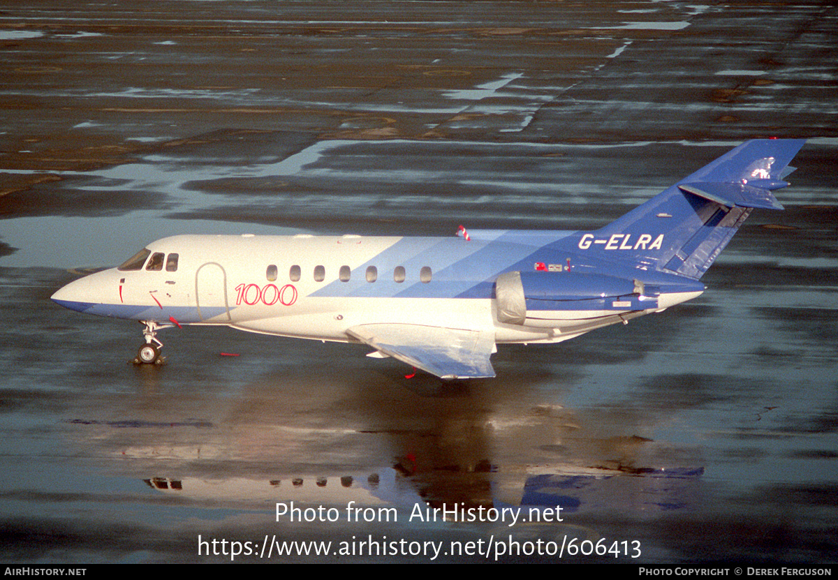 Aircraft Photo of G-ELRA | British Aerospace BAe-125-1000B | AirHistory.net #606413