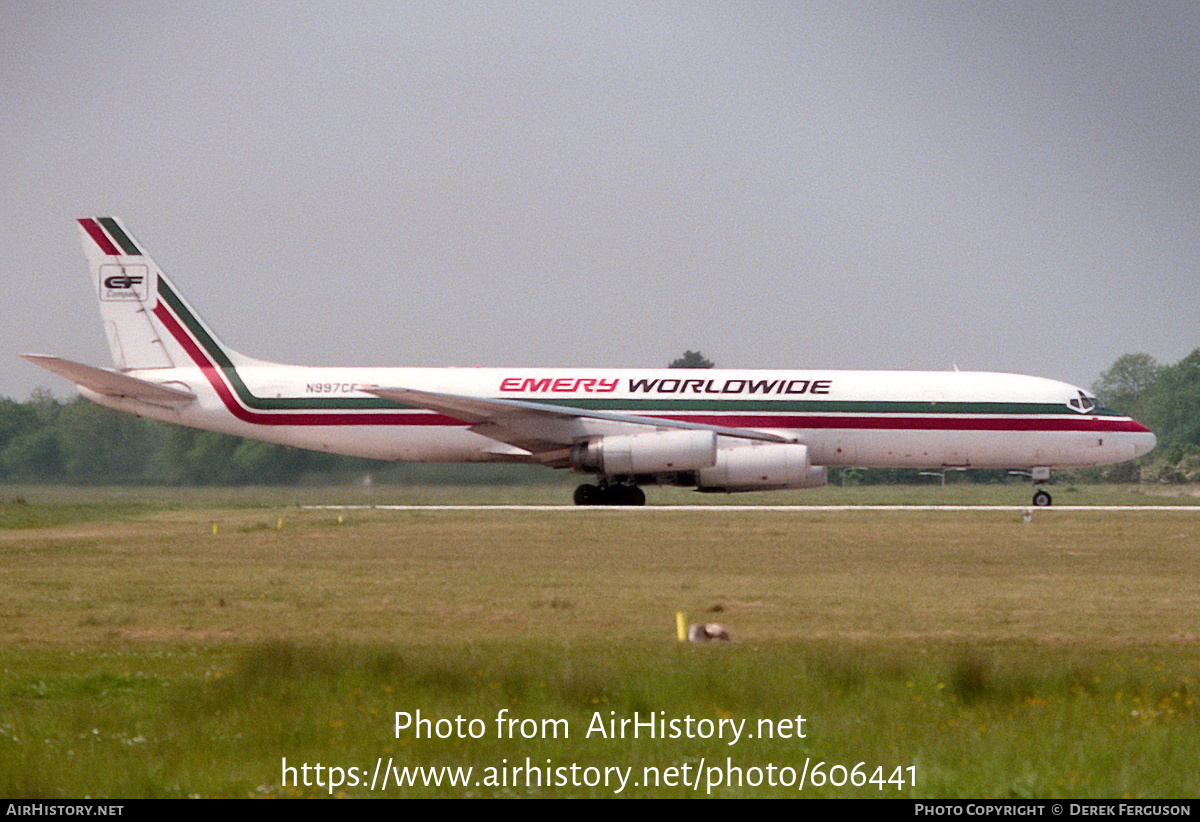 Aircraft Photo of N997CF | McDonnell Douglas DC-8-62(F) | Emery Worldwide | AirHistory.net #606441