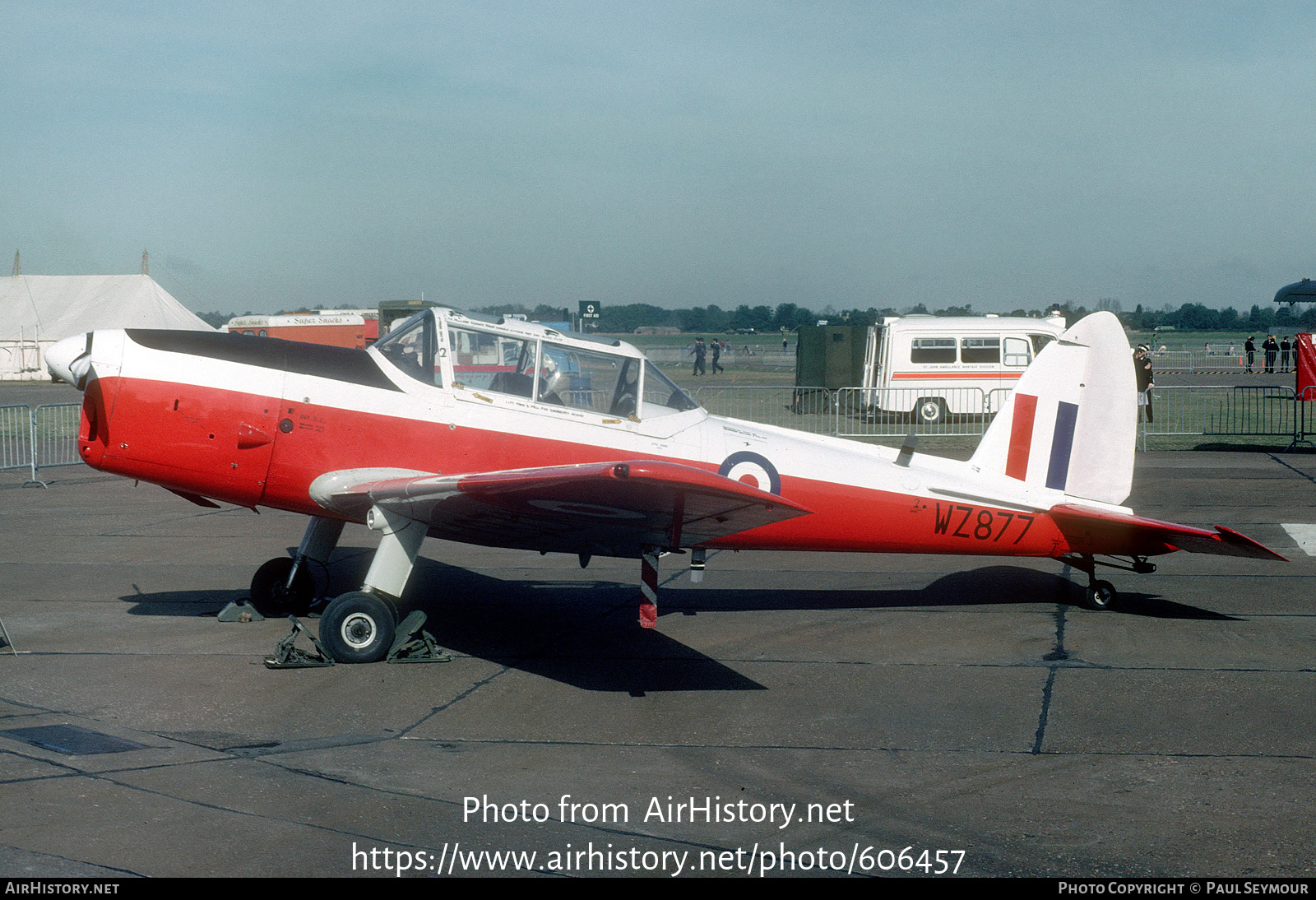 Aircraft Photo of WZ877 | De Havilland DHC-1 Chipmunk T10 | UK - Air Force | AirHistory.net #606457