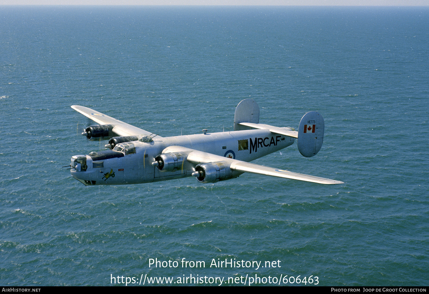 Aircraft Photo of HE773 | Consolidated B-24L Liberator B Mk.IV | Canada - Air Force | AirHistory.net #606463