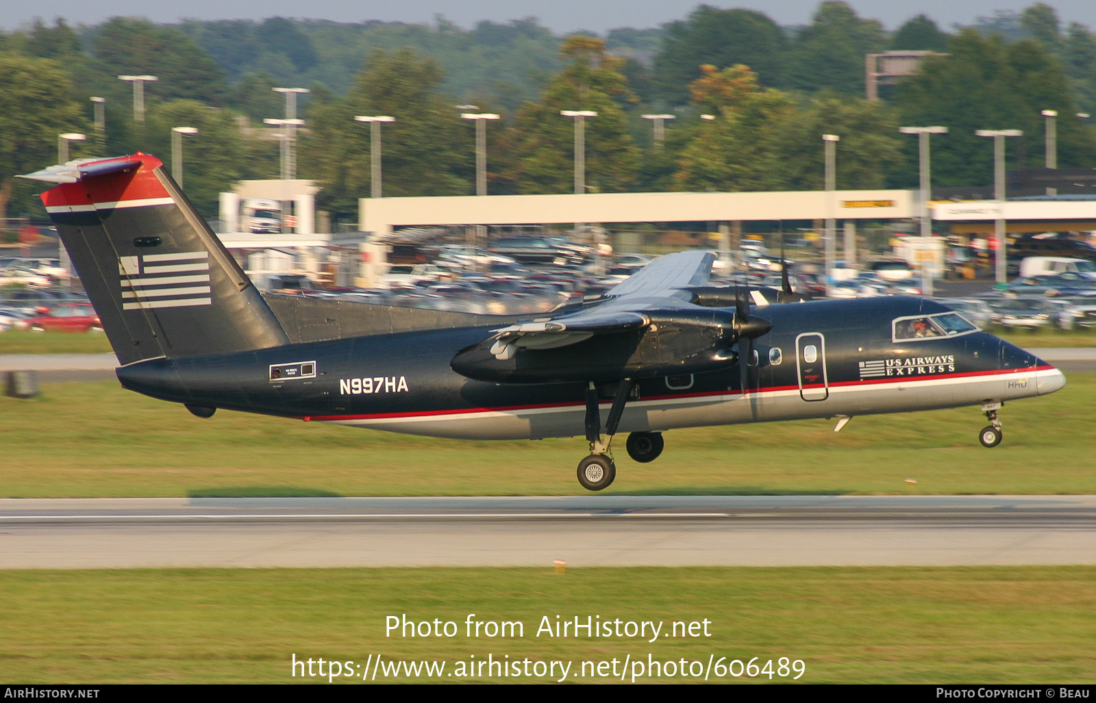 Aircraft Photo of N997HA | De Havilland Canada DHC-8-202 Dash 8 | US Airways Express | AirHistory.net #606489