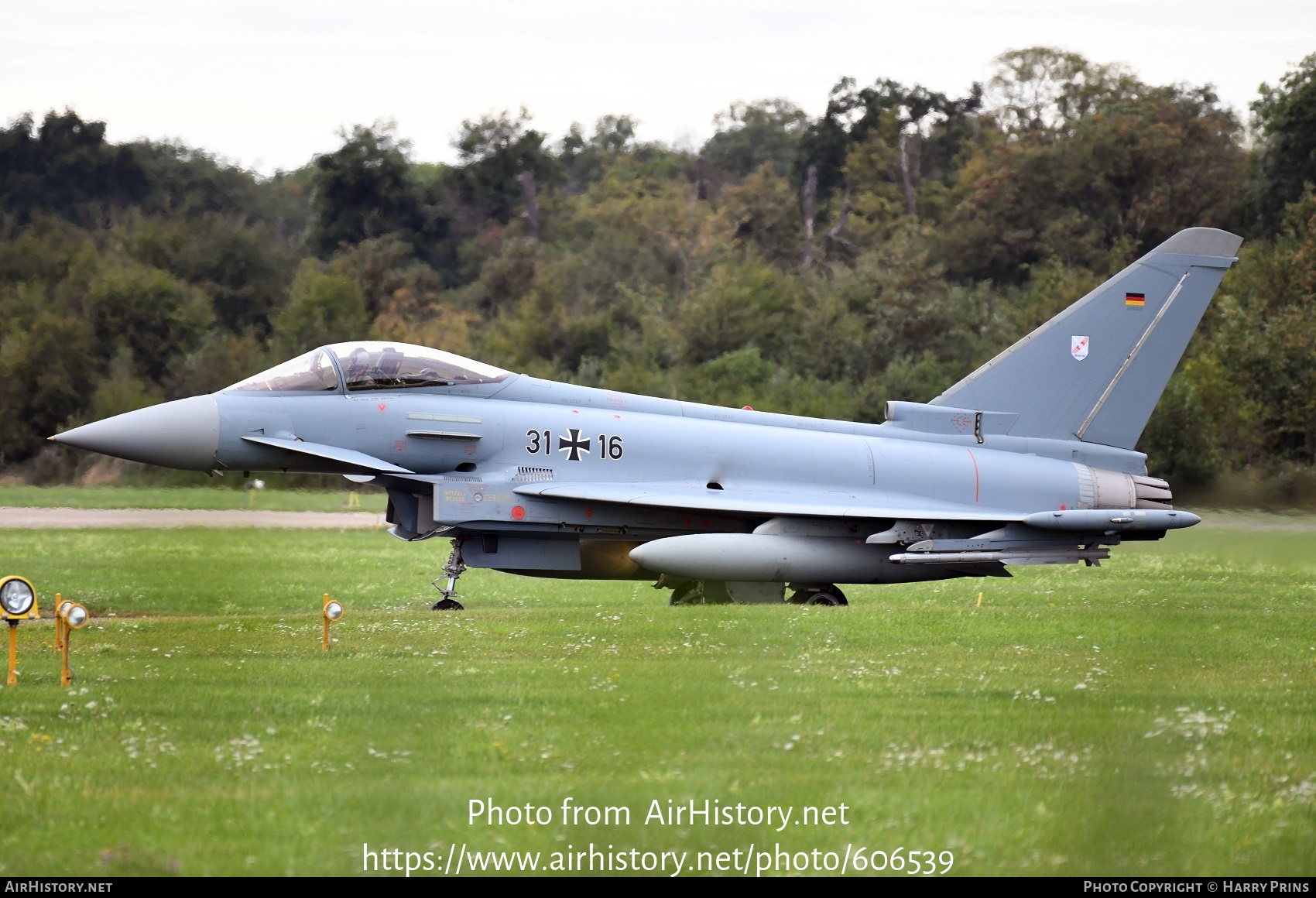 Aircraft Photo of 3116 | Eurofighter EF-2000 Typhoon S | Germany - Air Force | AirHistory.net #606539