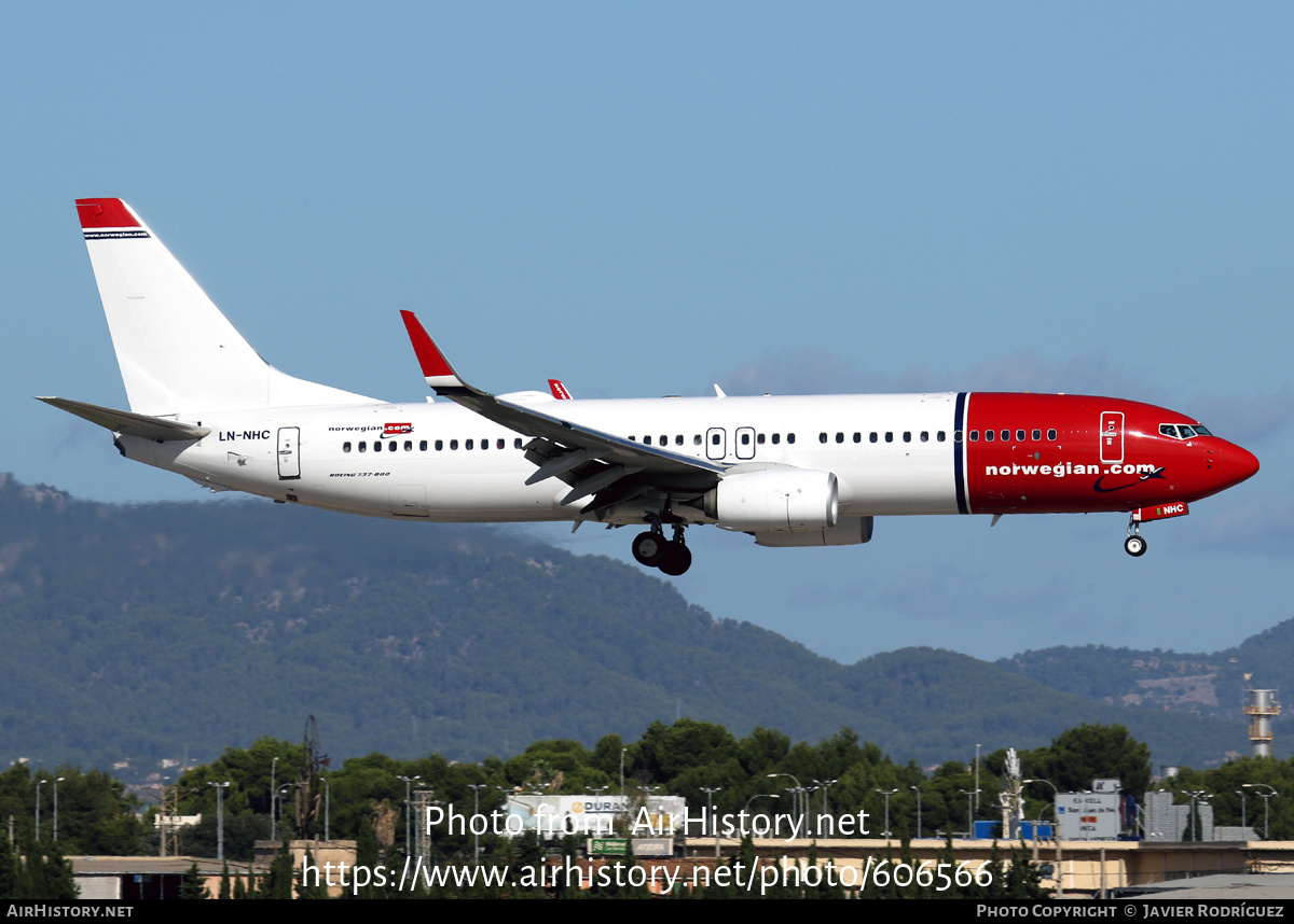 Aircraft Photo of LN-NHC | Boeing 737-8JP | Norwegian | AirHistory.net #606566