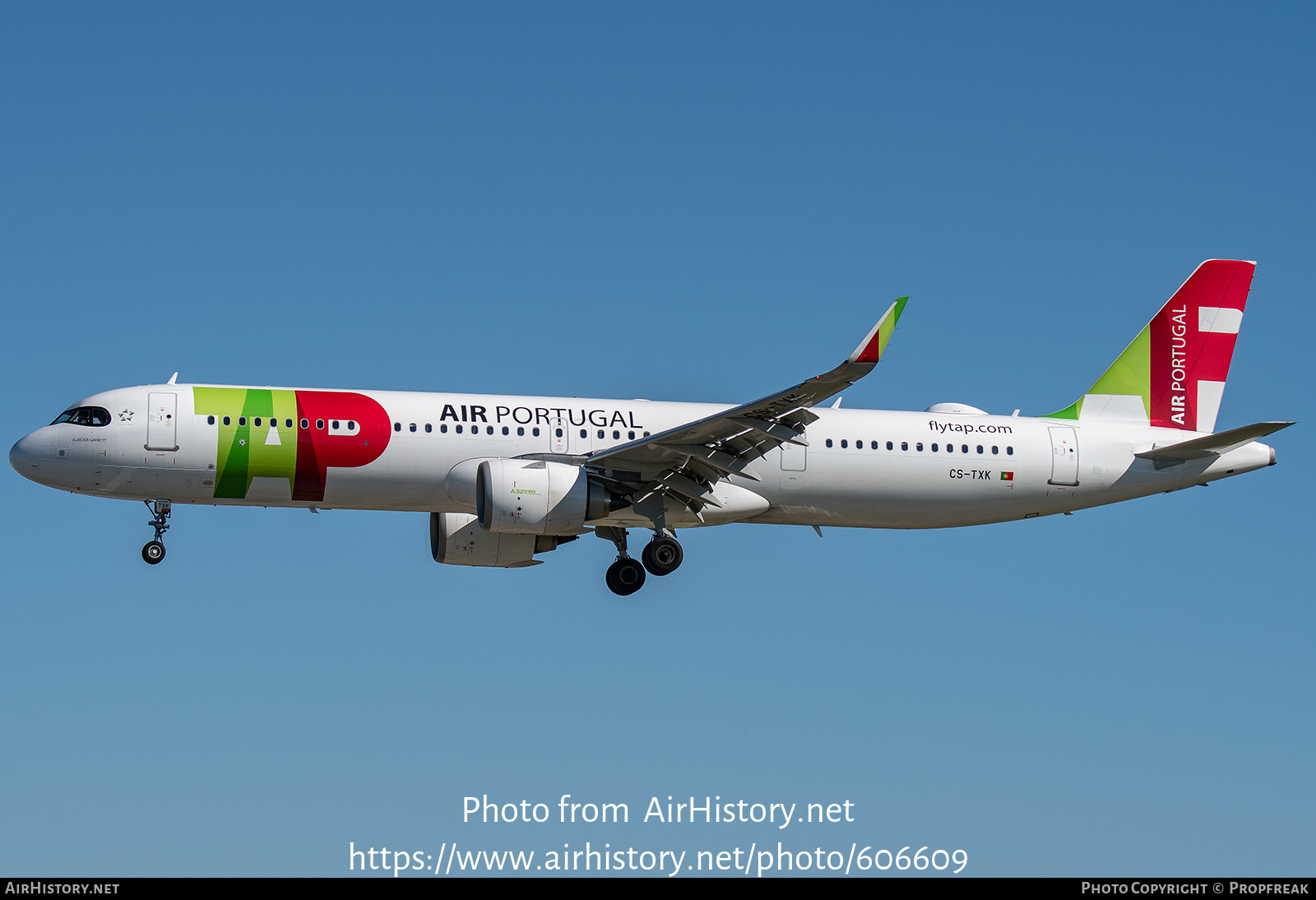 Aircraft Photo of CS-TXK | Airbus A321-251NX | TAP Air Portugal | AirHistory.net #606609