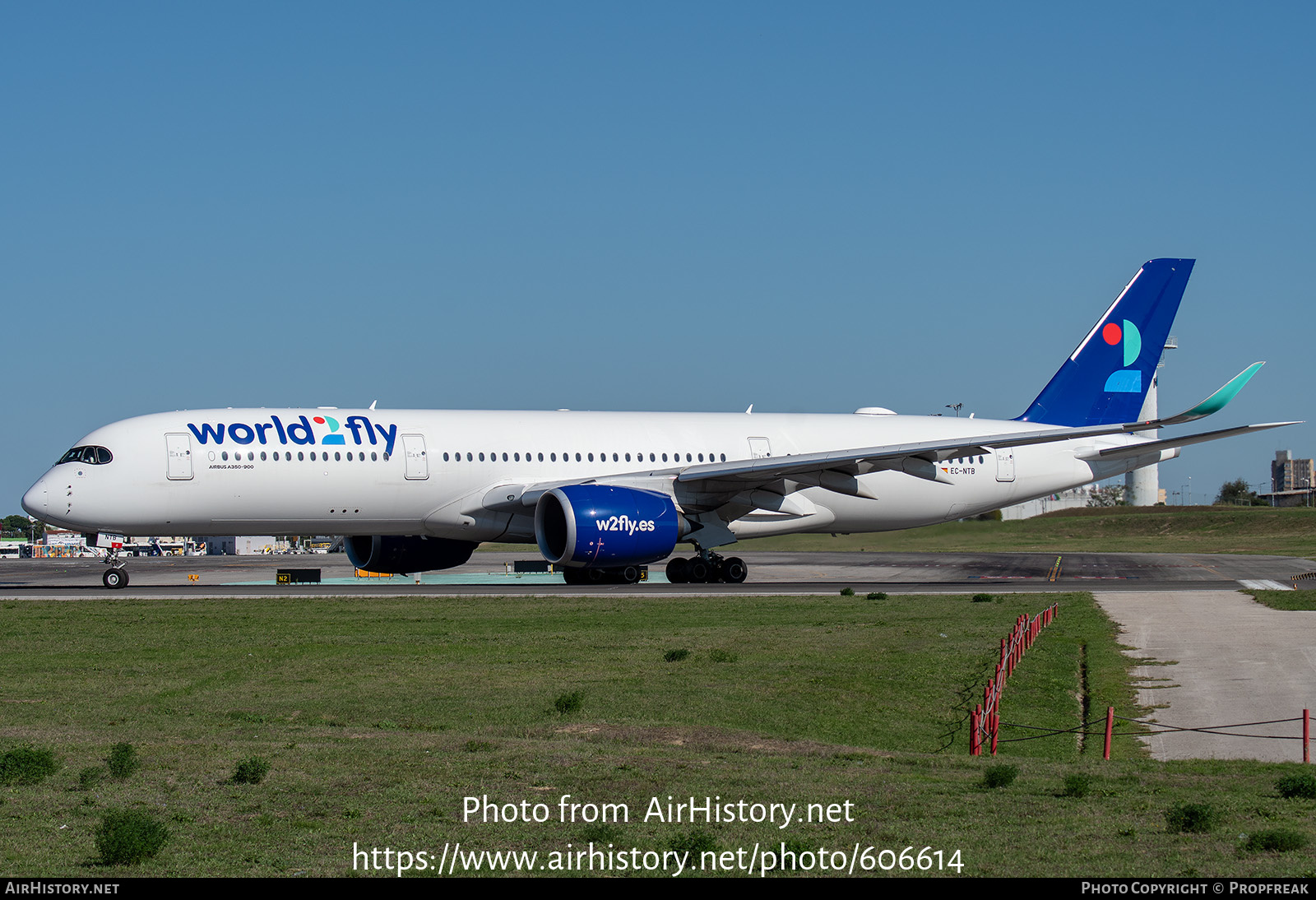 Aircraft Photo of EC-NTB | Airbus A350-941 | World2fly | AirHistory.net #606614