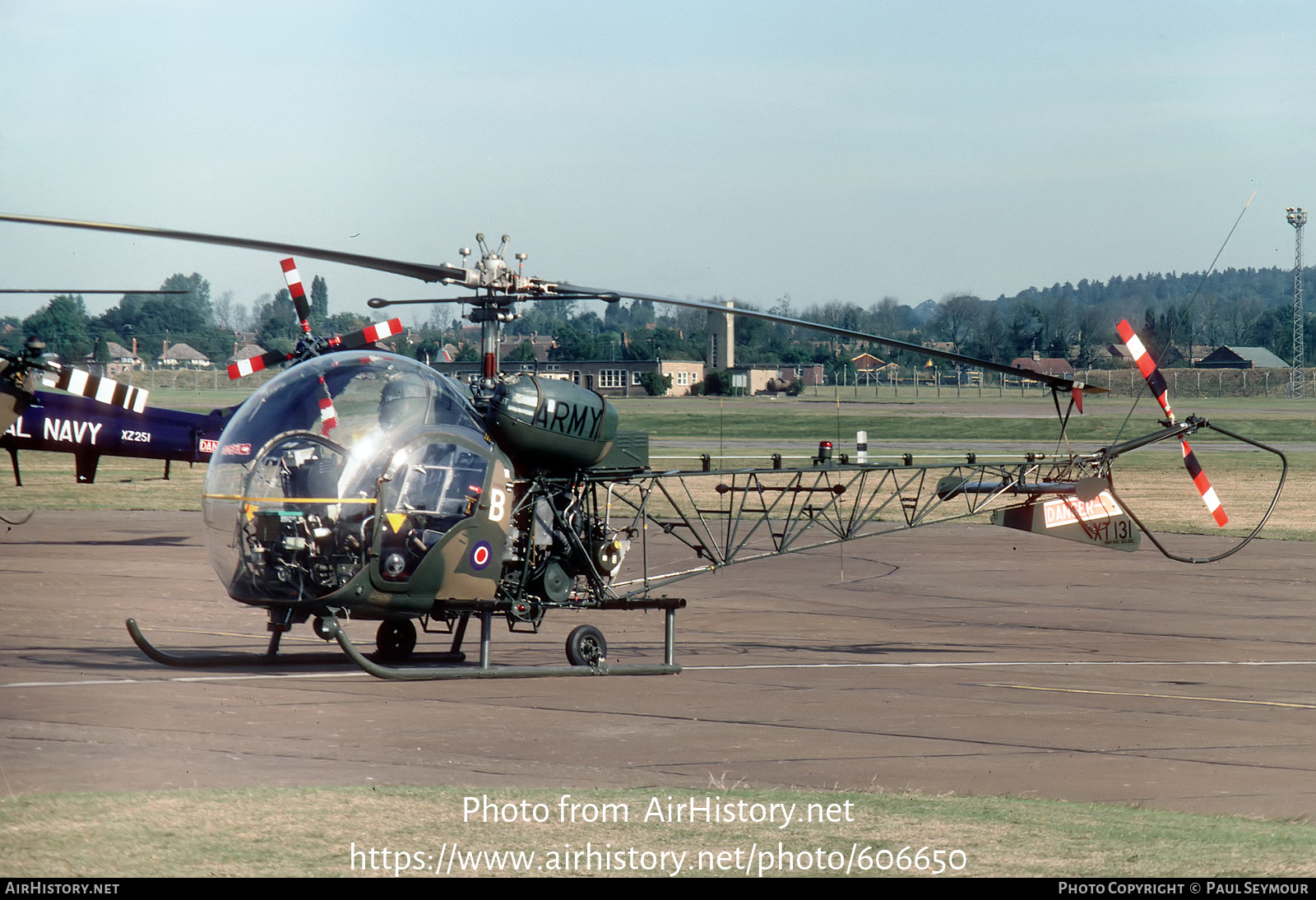 Aircraft Photo of XT131 | Agusta AB-47G-3 Sioux AH1 | UK - Army | AirHistory.net #606650