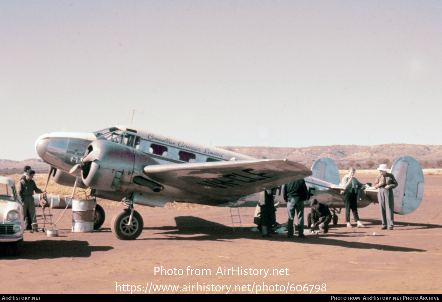 Aircraft Photo of VH-CLF | Beech C18S | Connellan Airways | AirHistory.net #606798