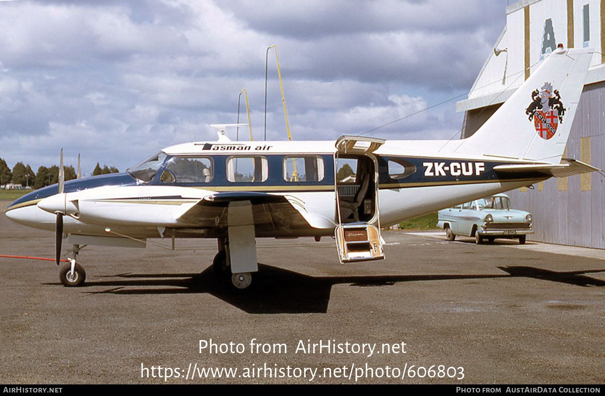 Aircraft Photo of ZK-CUF | Piper PA-31-310 Navajo | Tasman Air Services | AirHistory.net #606803