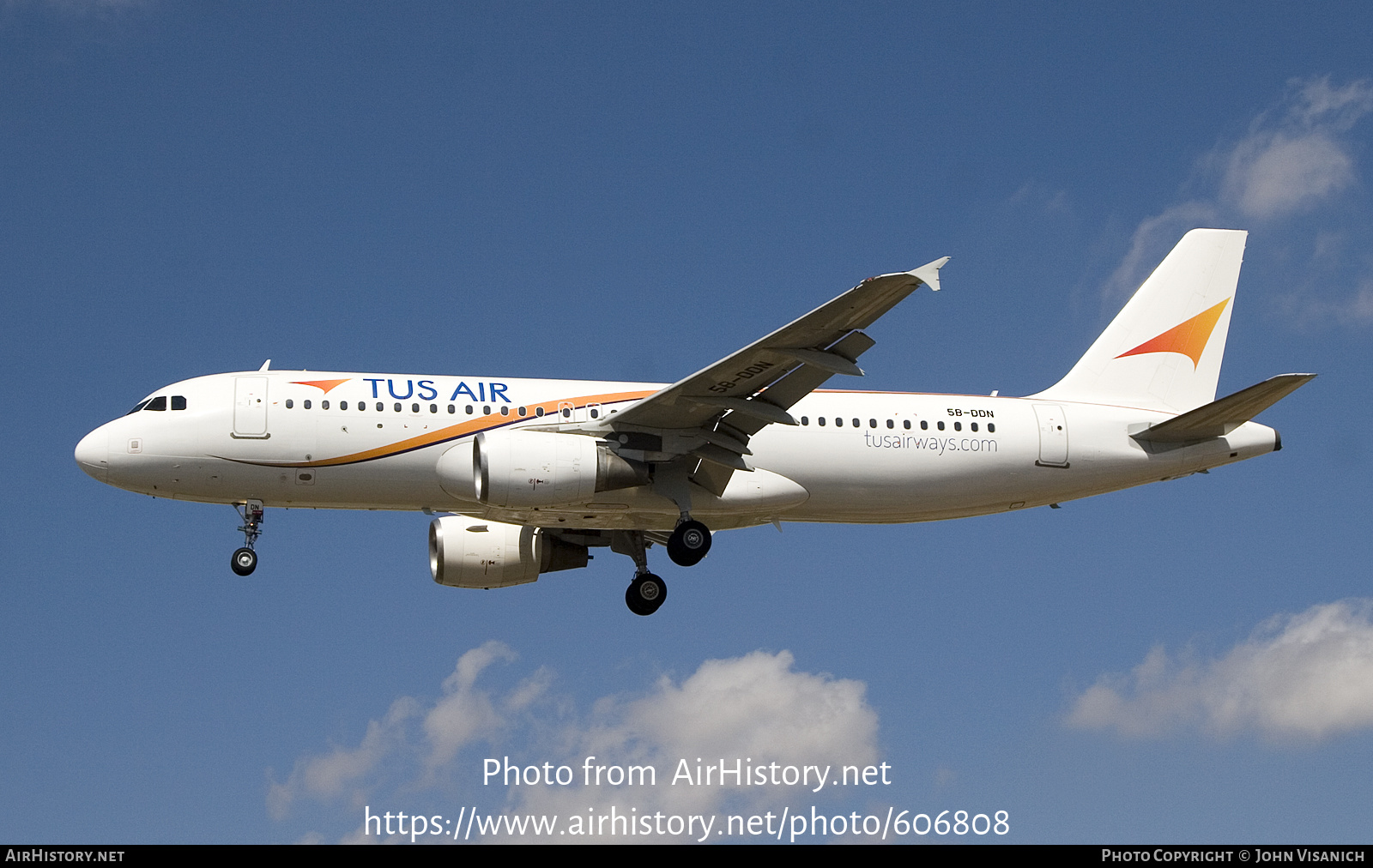 Aircraft Photo of 5B-DDN | Airbus A320-214 | Tus Airways | AirHistory.net #606808