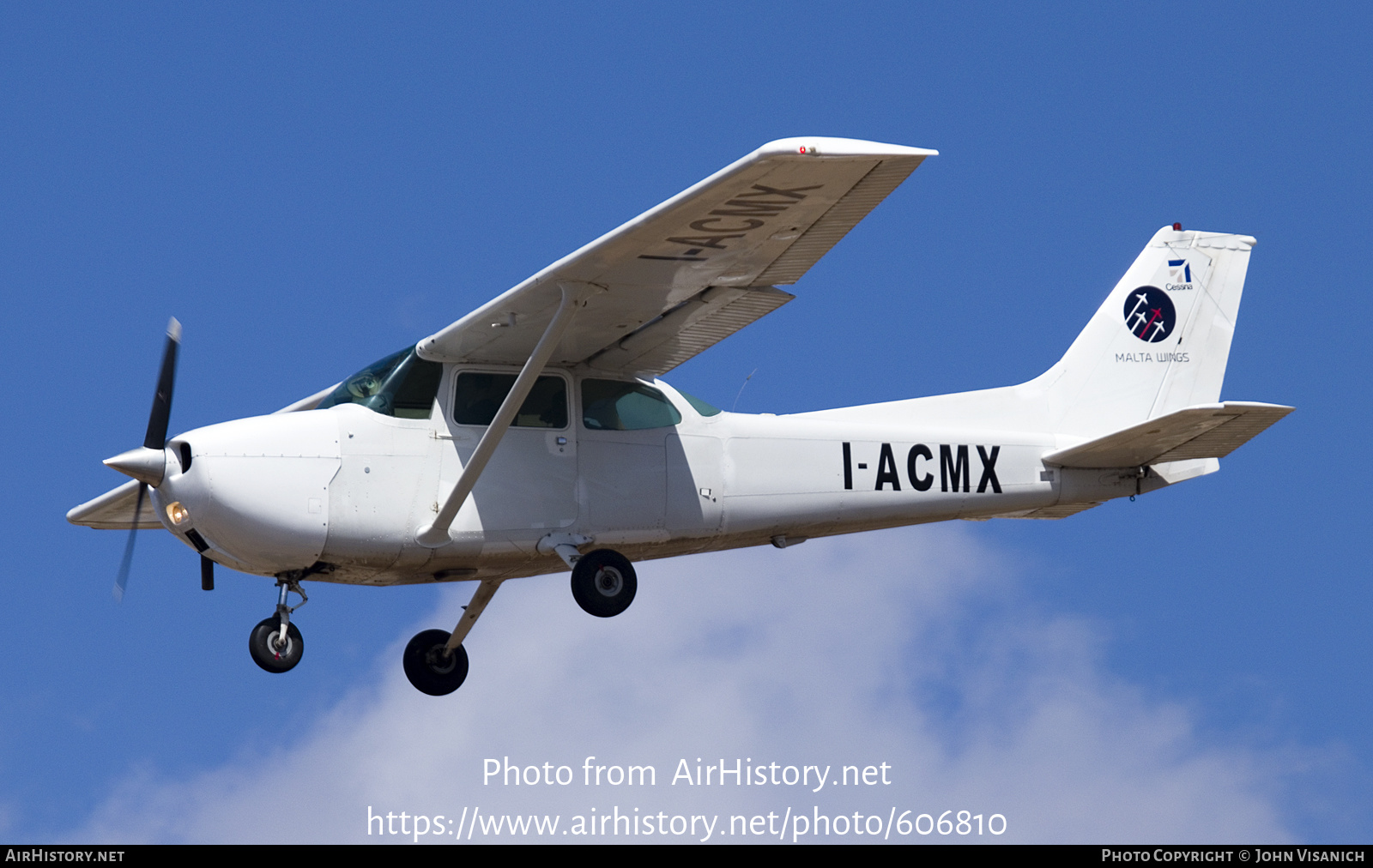 Aircraft Photo of I-ACMX | Cessna 172M Skyhawk | Malta Wings | AirHistory.net #606810