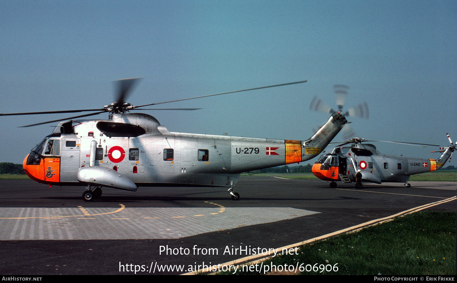 Aircraft Photo of U-279 | Sikorsky S-61A-1 Sea King | Denmark - Air Force | AirHistory.net #606906