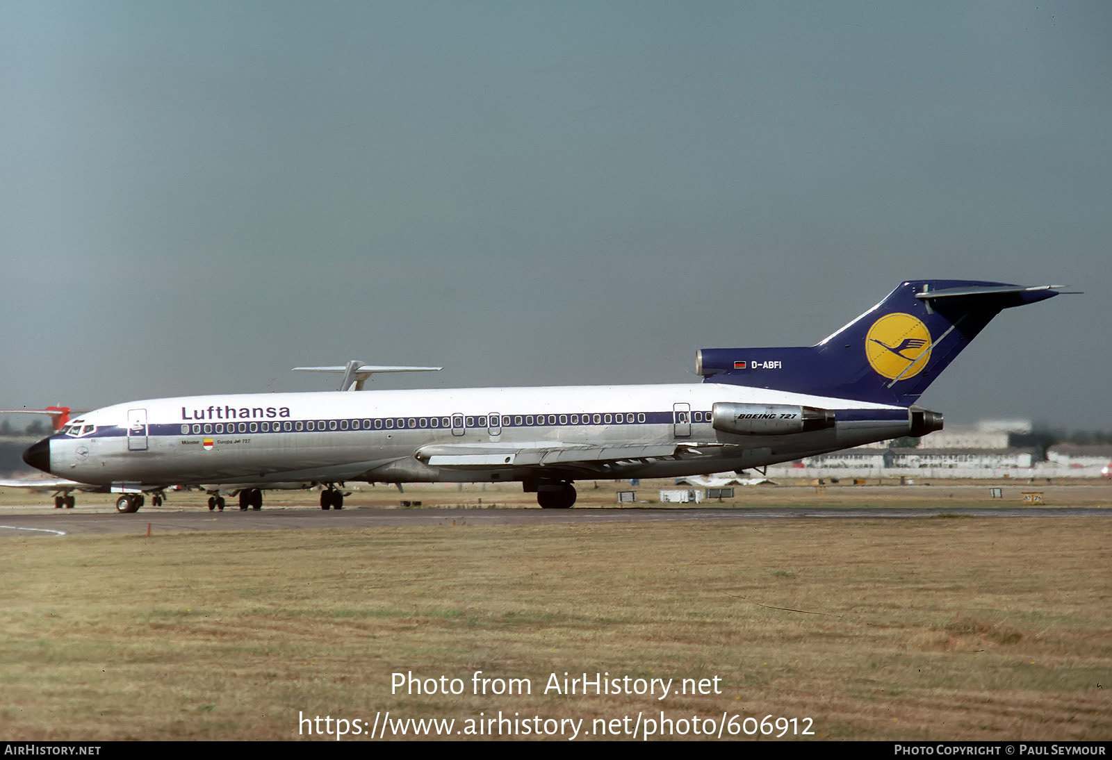 Aircraft Photo of D-ABFI | Boeing 727-230 | Lufthansa | AirHistory.net #606912