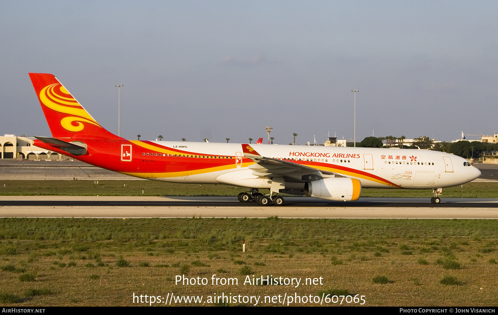 Aircraft Photo of LZ-AWG | Airbus A330-343 | Hong Kong Airlines | AirHistory.net #607065