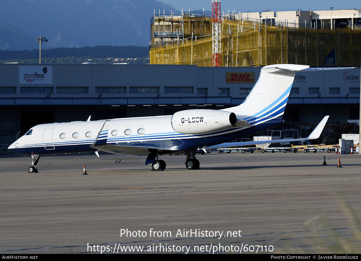 Aircraft Photo of G-LSCW | Gulfstream Aerospace G-V Gulfstream V-SP | AirHistory.net #607110