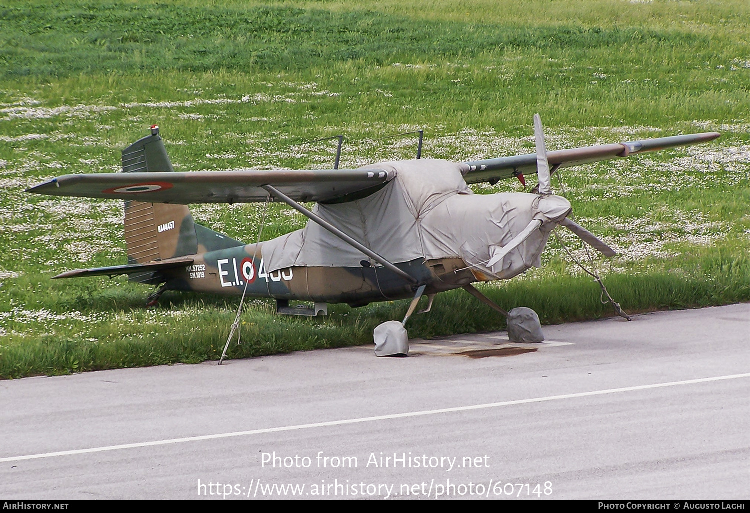 Aircraft Photo of RA-44457 / MM57252 | SIAI-Marchetti SM-1019A | Italy - Army | AirHistory.net #607148