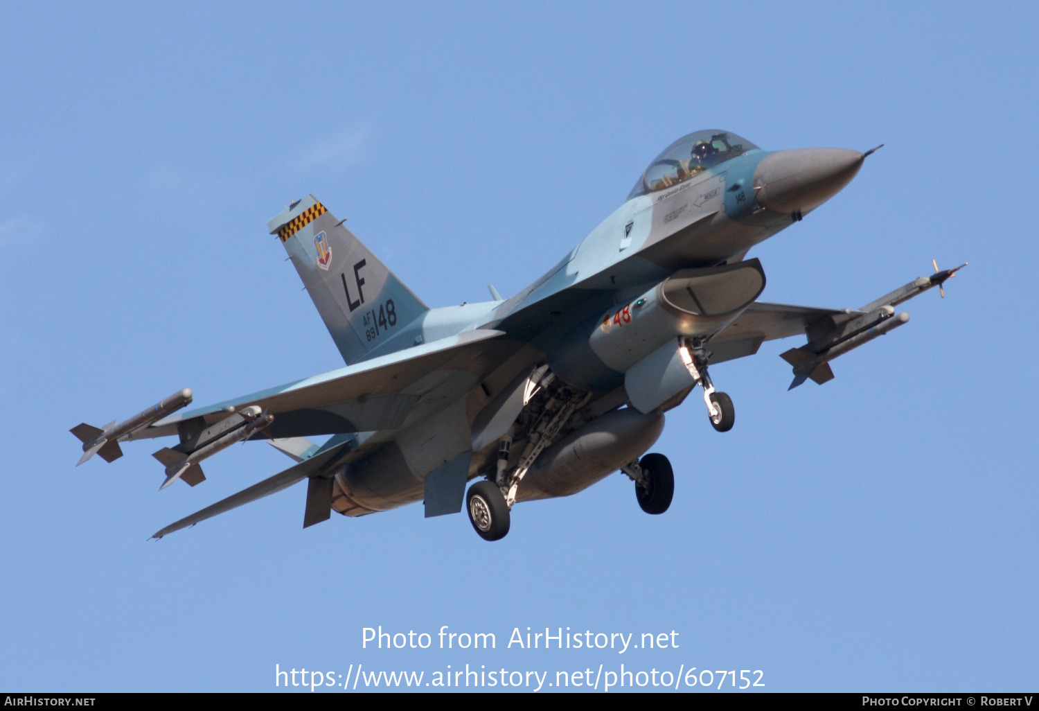 Aircraft Photo of 89-2148 / AF89-148 | General Dynamics F-16CM Fighting Falcon | USA - Air Force | AirHistory.net #607152