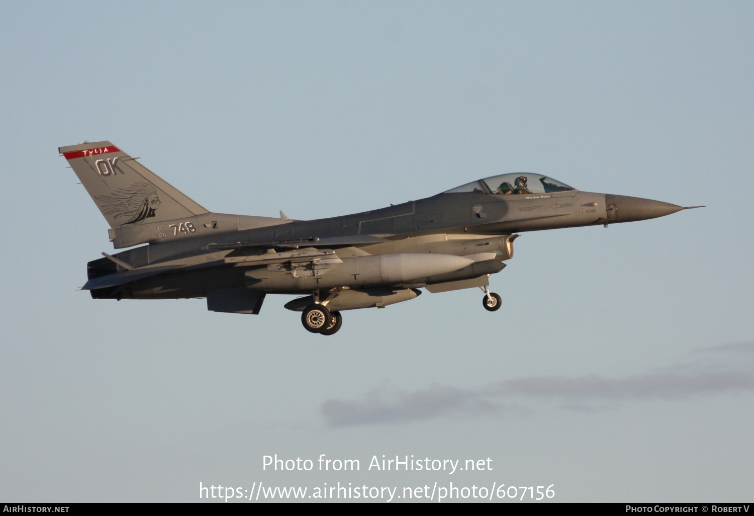 Aircraft Photo of 90-0748 / AF90-748 | General Dynamics F-16CM Fighting Falcon | USA - Air Force | AirHistory.net #607156