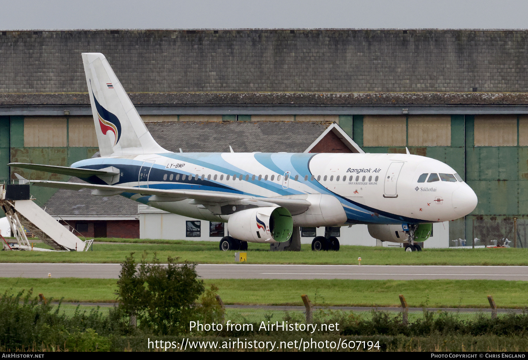 Aircraft Photo of LY-BMP | Airbus A319-132 | Bangkok Airways | AirHistory.net #607194