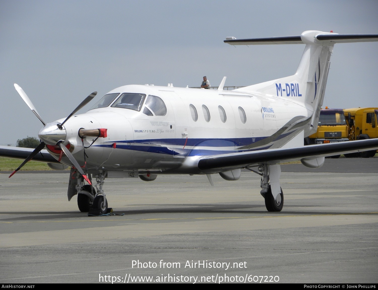 Aircraft Photo of M-DRIL | Pilatus PC-12/47 | Drilling Systems ...