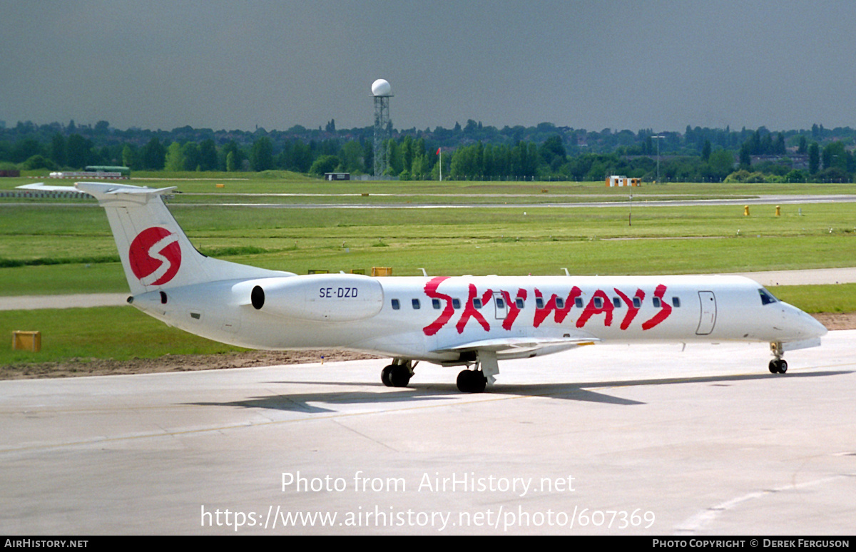 Aircraft Photo of SE-DZD | Embraer ERJ-145EP (EMB-145EP) | Skyways | AirHistory.net #607369