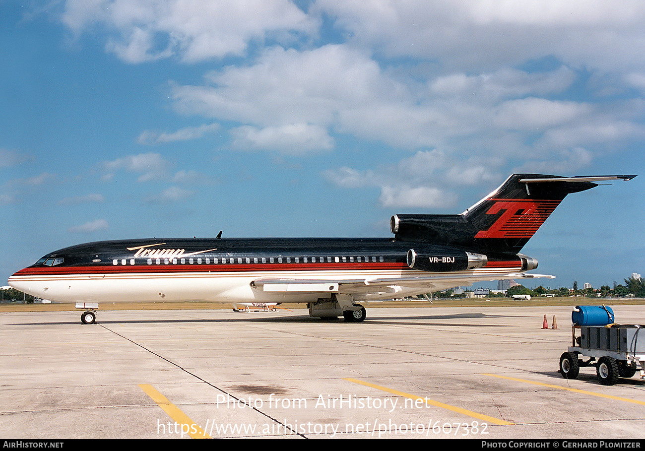 Aircraft Photo of VR-BDJ | Boeing 727-23 | Trump | AirHistory.net #607382