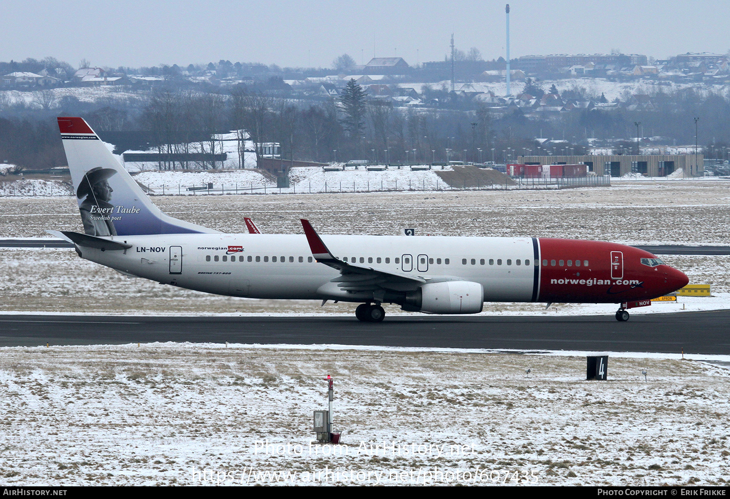 Aircraft Photo of LN-NOV | Boeing 737-8FZ | Norwegian | AirHistory.net #607435